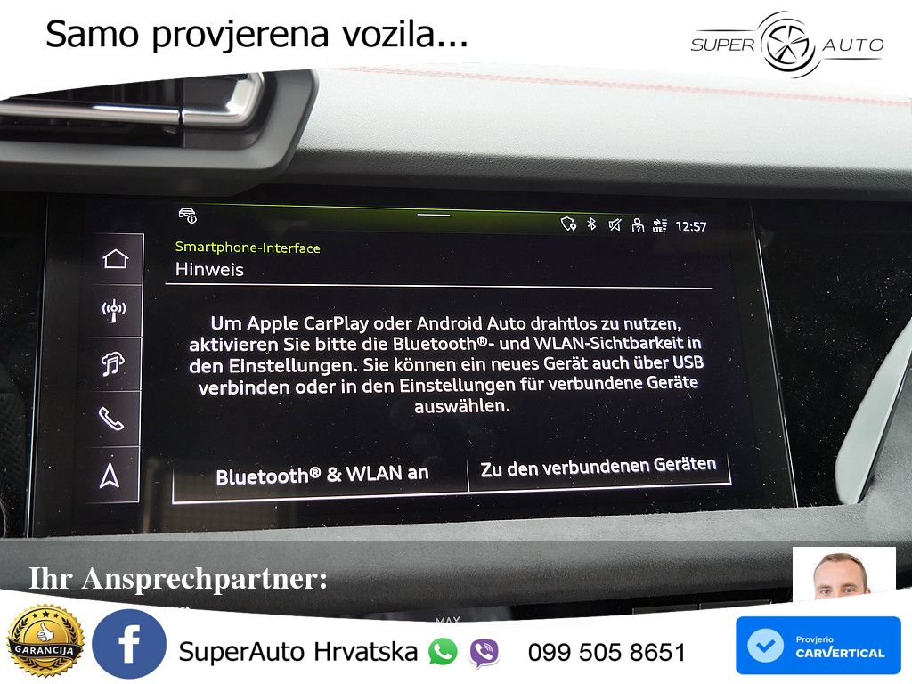 Audi A3 45 TFSIe (272 KS) S tronic S line LED+GR SJED+ACC