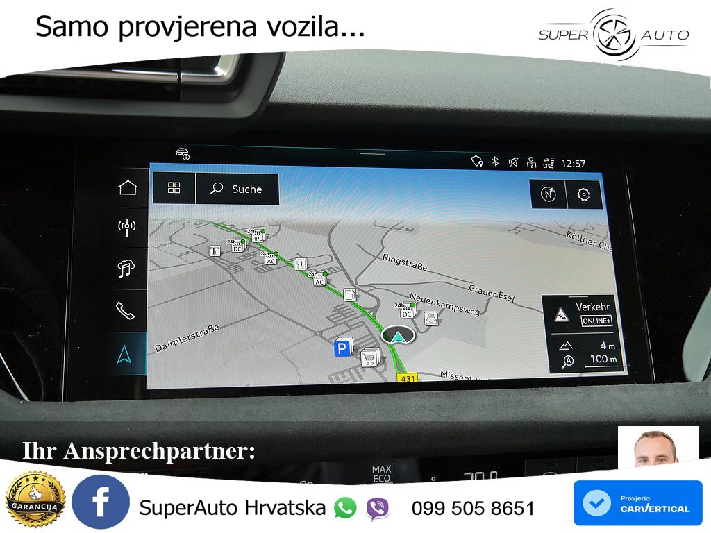 Audi A3 45 TFSIe (272 KS) S tronic S line LED+GR SJED+ACC