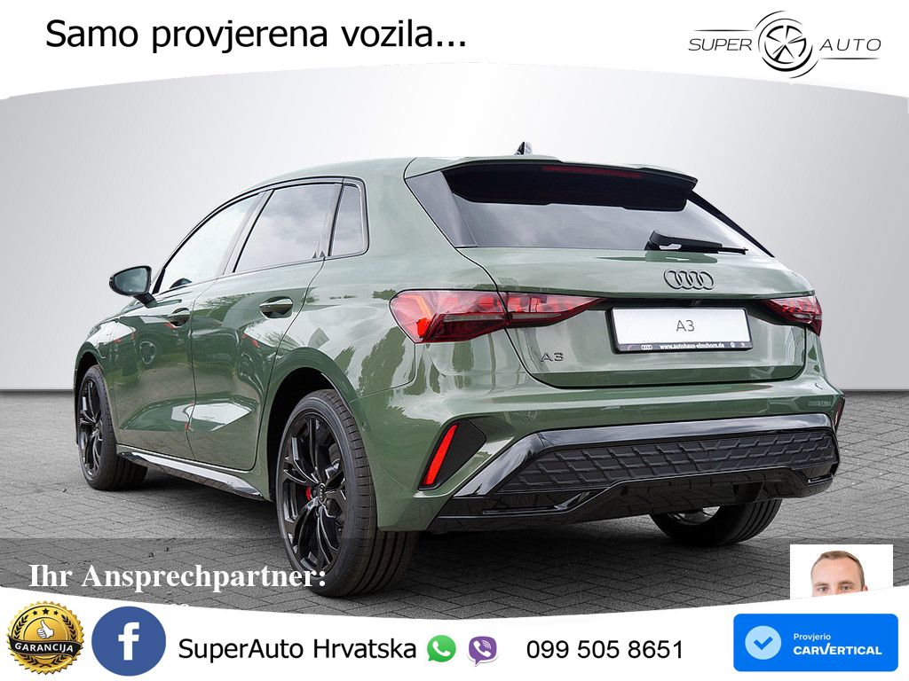 Audi A3 45 TFSIe (272 KS) S tronic S line LED+GR SJED+ACC
