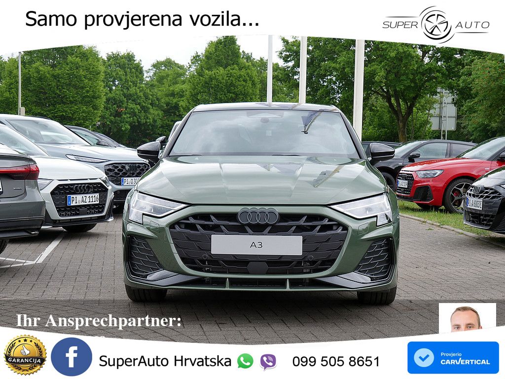 Audi A3 45 TFSIe (272 KS) S tronic S line LED+GR SJED+ACC