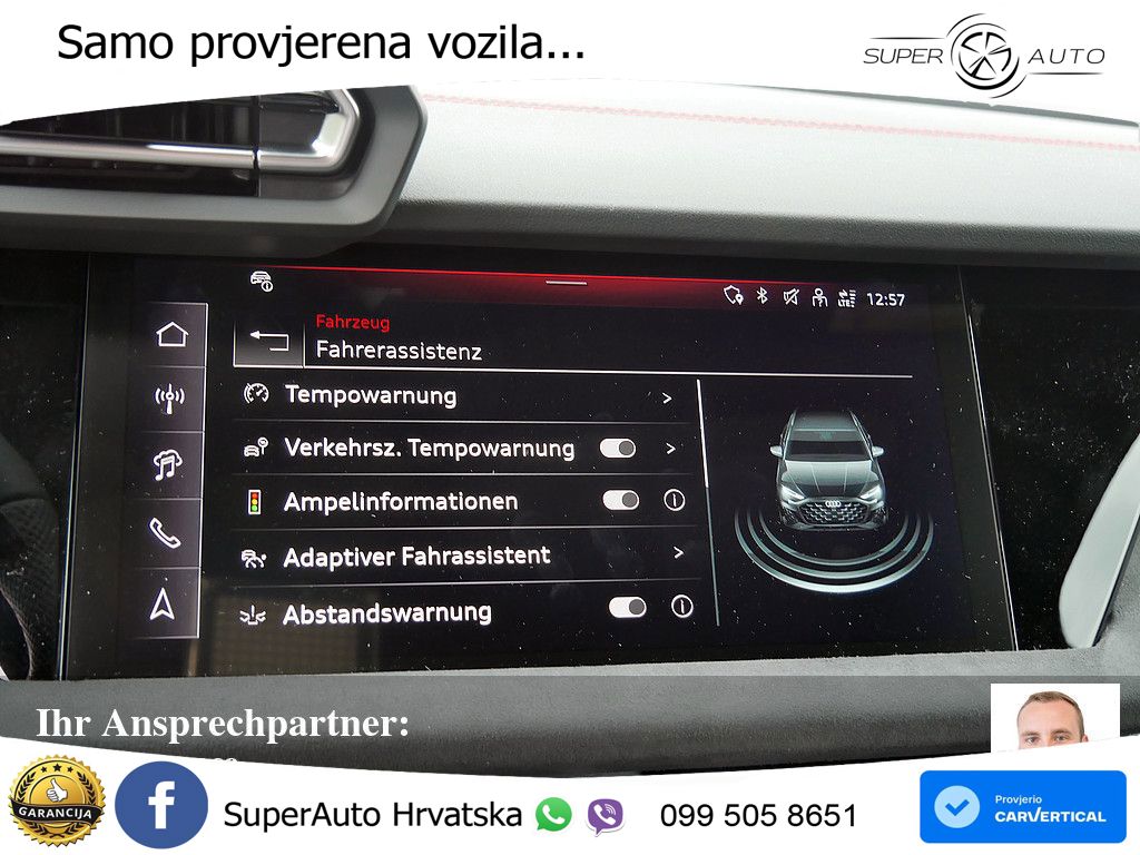 Audi A3 45 TFSIe (272 KS) S tronic S line LED+GR SJED+ACC