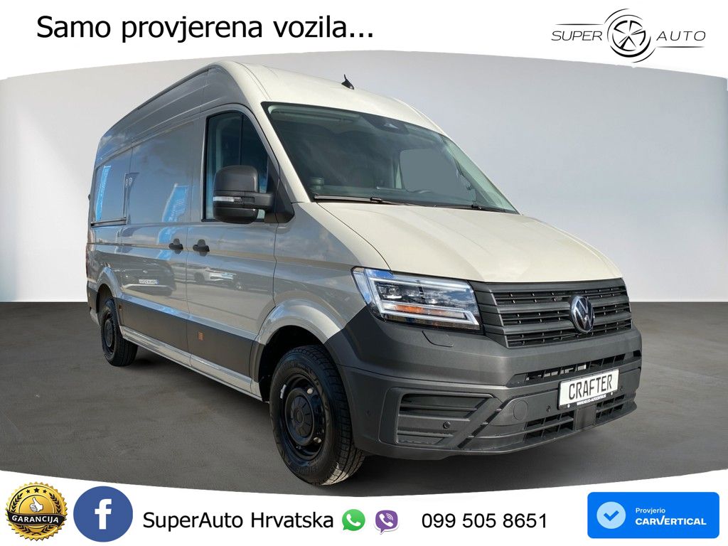Volkswagen Crafter 35 Kasten 2,0 TDI 8AG AHK+NAVI+SHZ+KAMER 140 KS