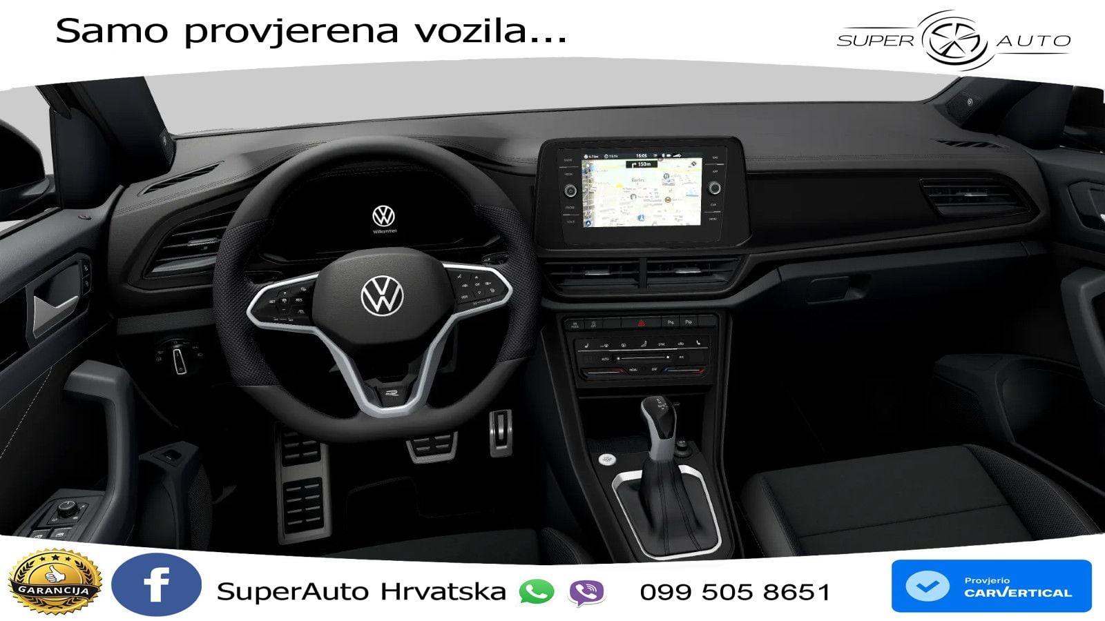 Volkswagen T-Roc 1.5 TSI (150 KS) DSG R-Line LED+GR SJED+ACC