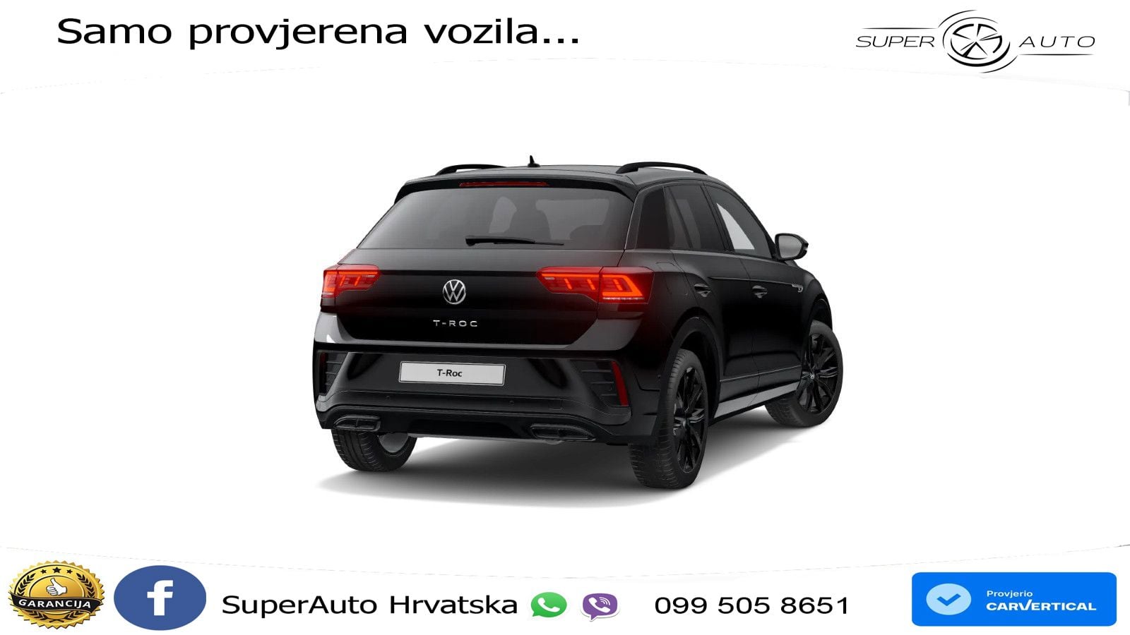 Volkswagen T-Roc 1.5 TSI (150 KS) DSG R-Line LED+GR SJED+ACC