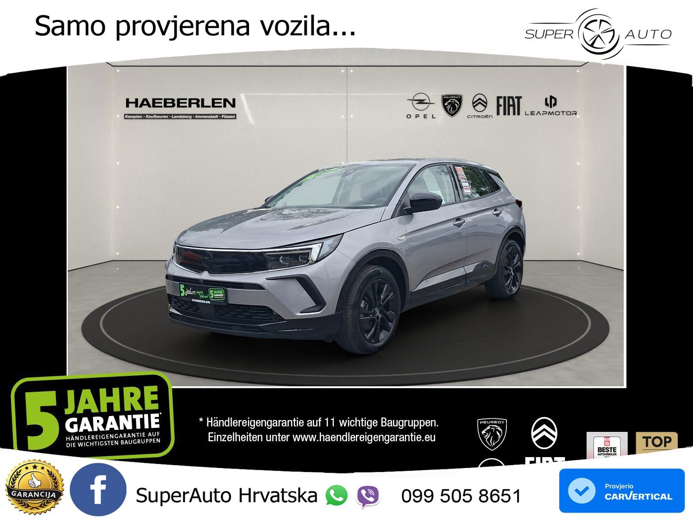 Opel Grandland 1.2 Turbo (136 KS)  e-DCT GS