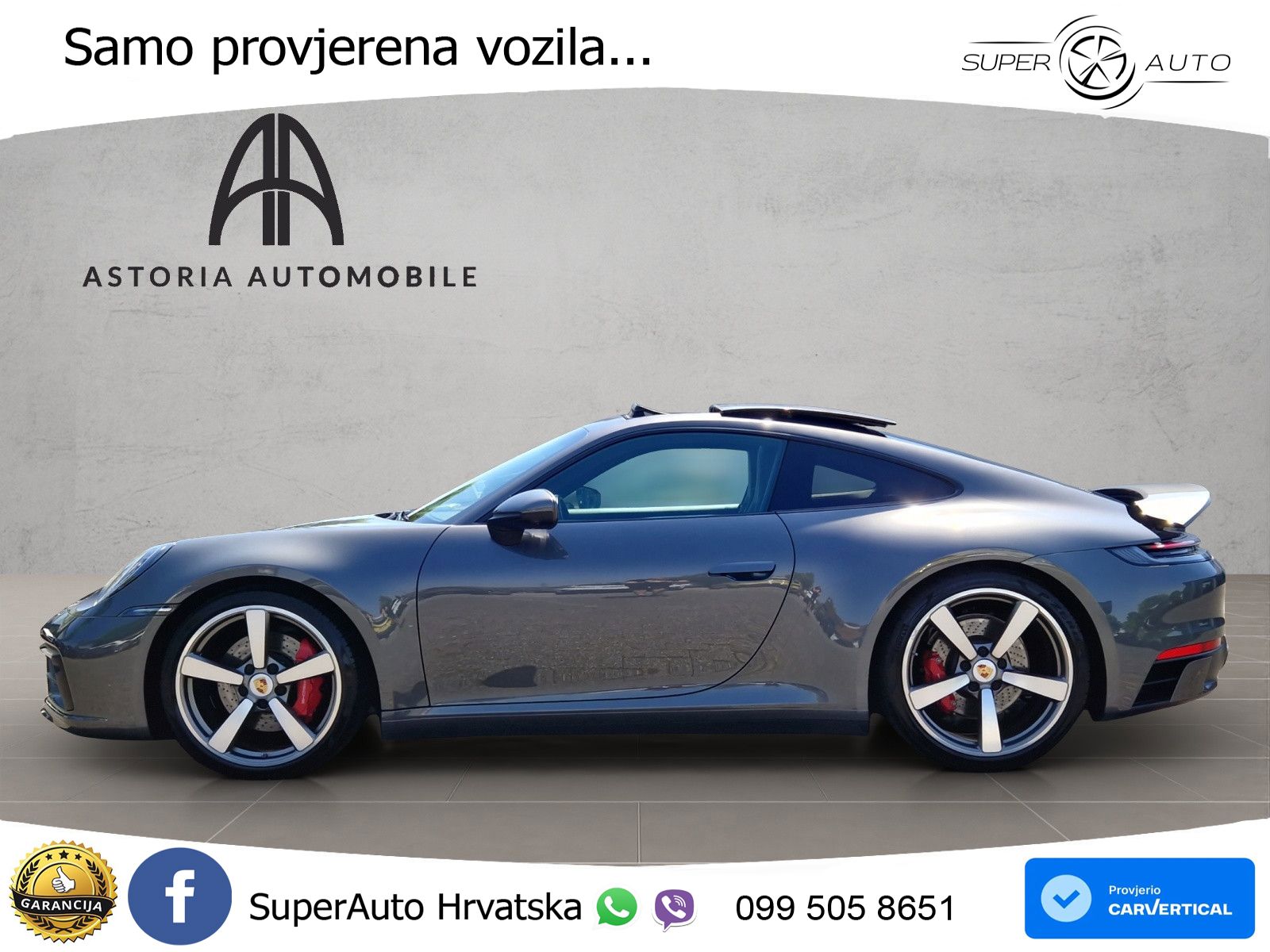 Porsche 911 Carrera S 3.0 (450 KS) PDK LED+GR SJED+ACC