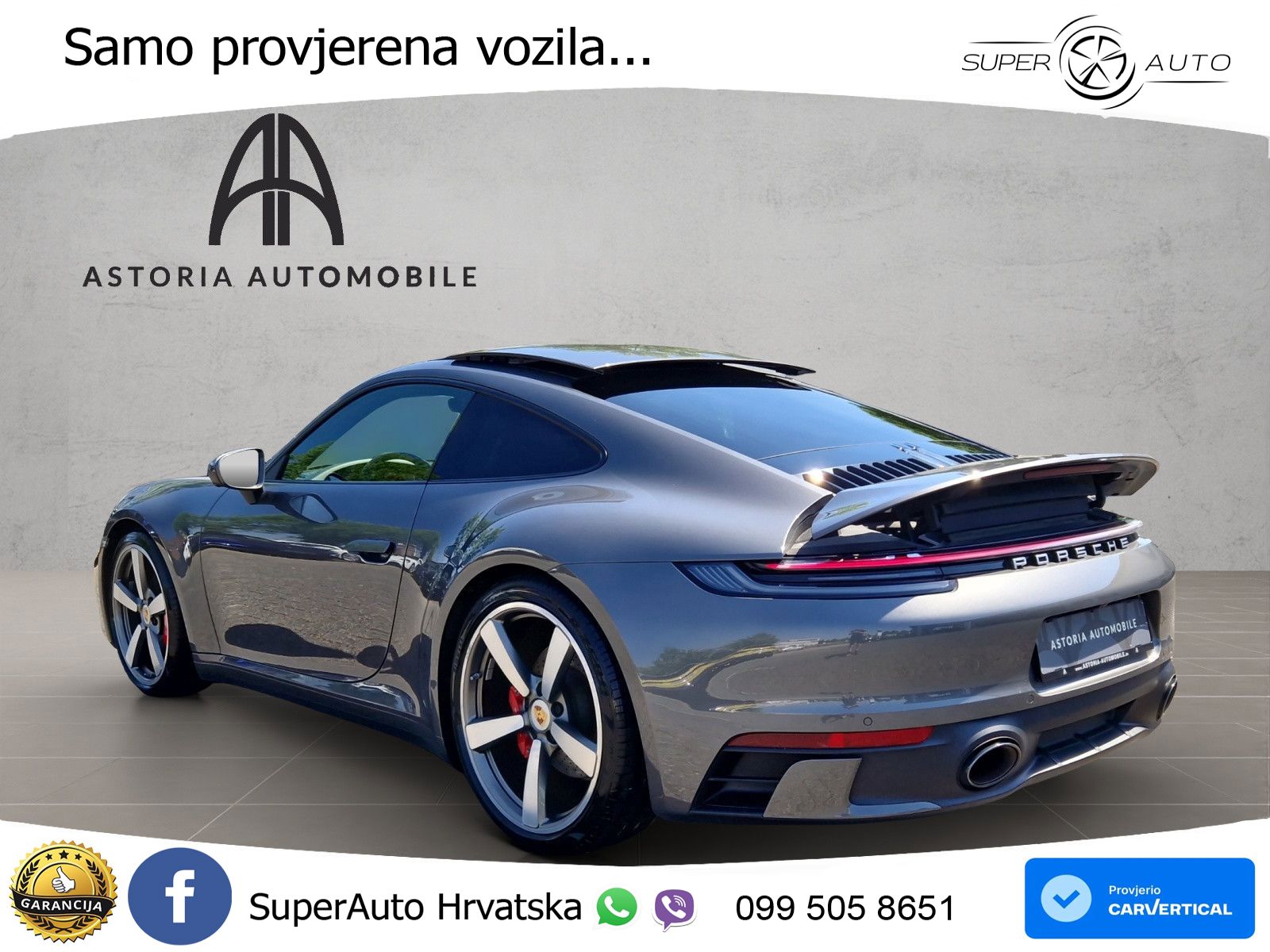 Porsche 911 Carrera S 3.0 (450 KS) PDK LED+GR SJED+ACC