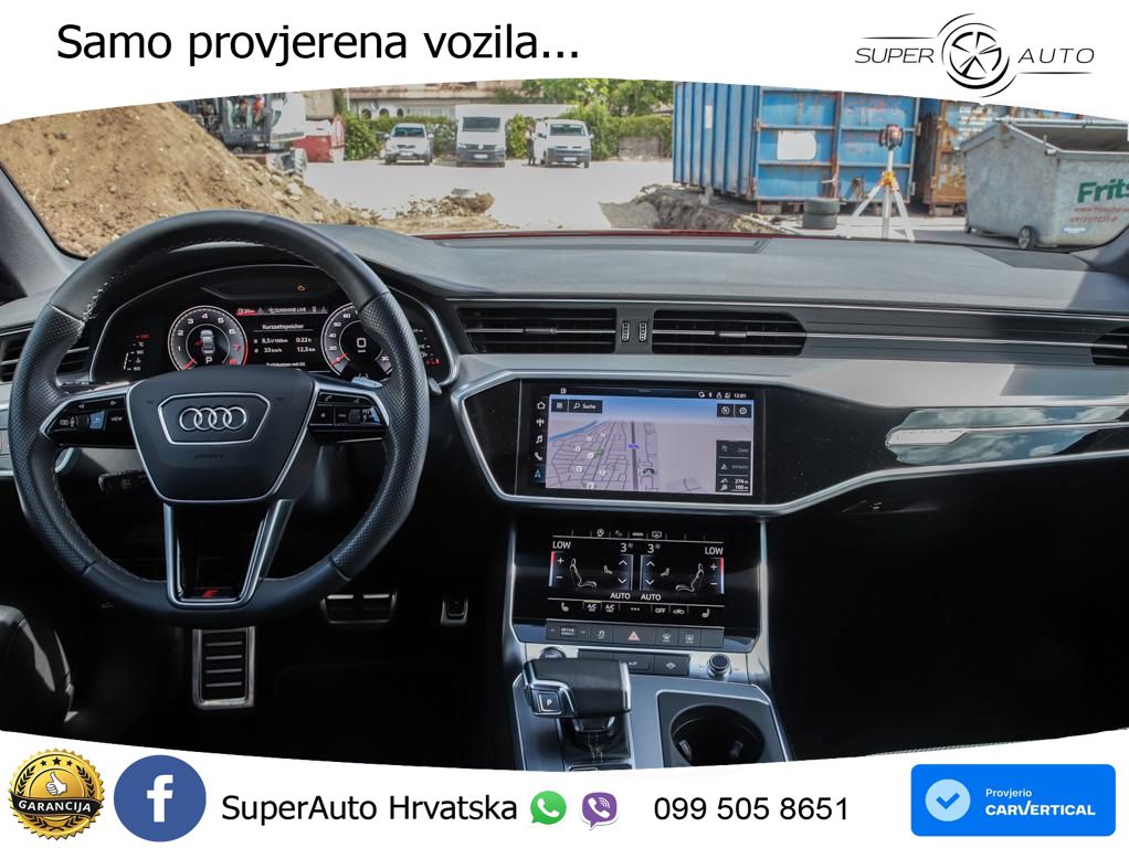 Audi A6 45 TFSI (265 KS) quattro ultra S tronic 2x S line ACC+GR SJED+360+PANO