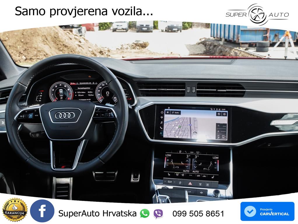 Audi A6 45 TFSI (265 KS) quattro ultra S tronic 2x S line ACC+GR SJED+360+PANO