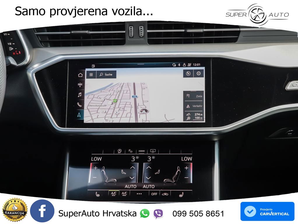 Audi A6 45 TFSI (265 KS) quattro ultra S tronic 2x S line ACC+GR SJED+360+PANO
