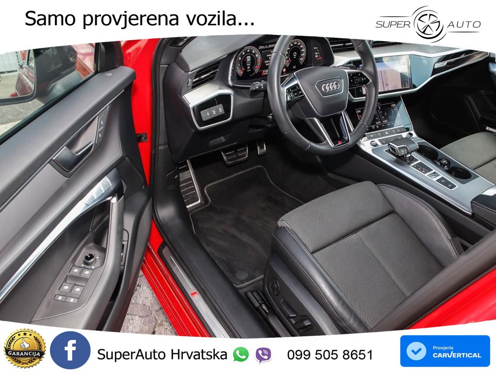 Audi A6 45 TFSI (265 KS) quattro ultra S tronic 2x S line ACC+GR SJED+360+PANO