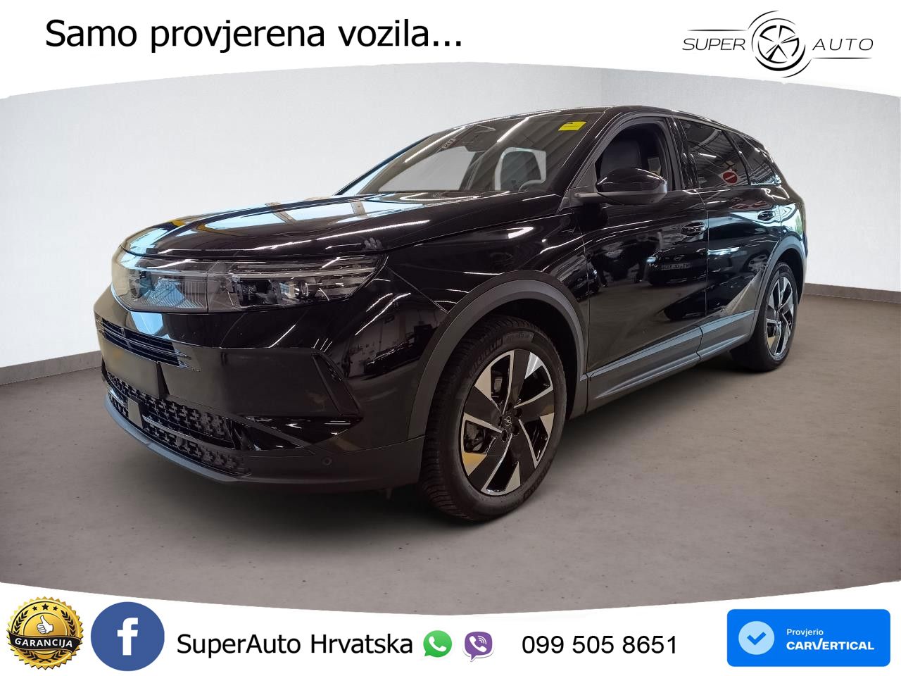 Opel Grandland 1.2 Turbo (145 KS) Hybrid eDCT GS LED+GR SJED+ACC
