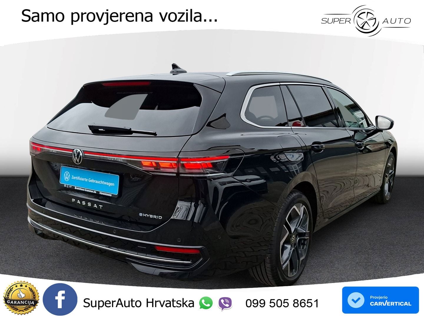 Volkswagen Passat Variant 1.5 TSI (272 KS) eHybrid DSG Elegance MATRIX+GR SJED+KAM