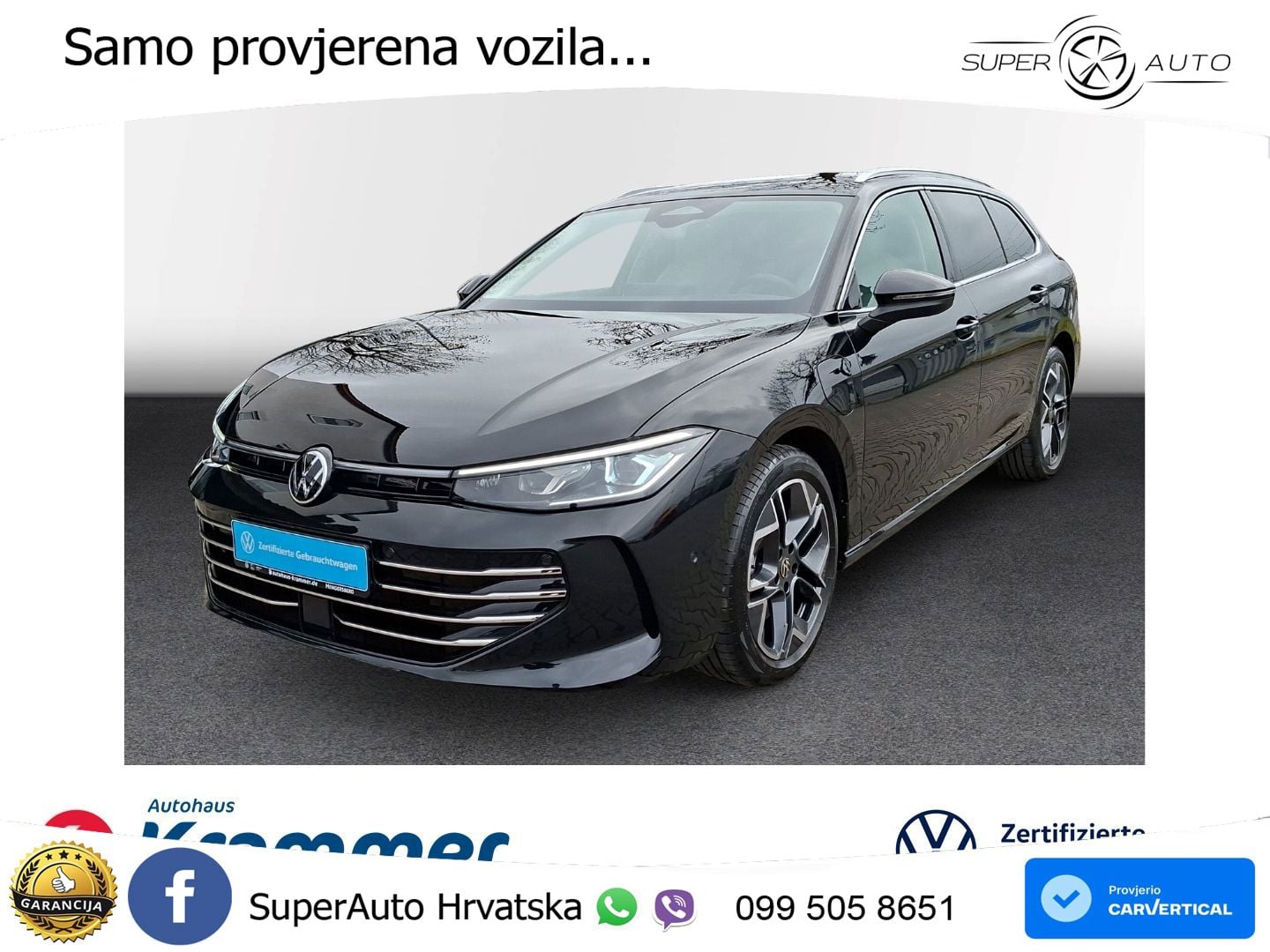 Volkswagen Passat Variant 1.5 TSI (272 KS) eHybrid DSG Elegance MATRIX+GR SJED+KAM
