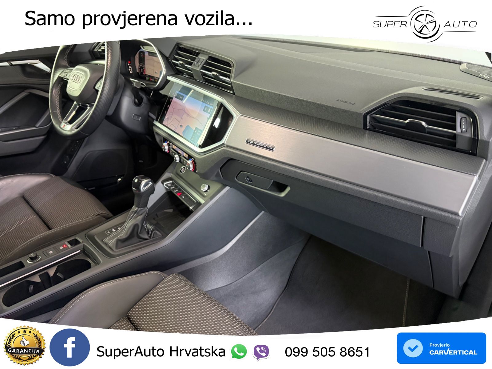 Audi Q3 II Sportback 40 TFSI (190 KS) quattro S tronic S line LED+GR SJED+ACC