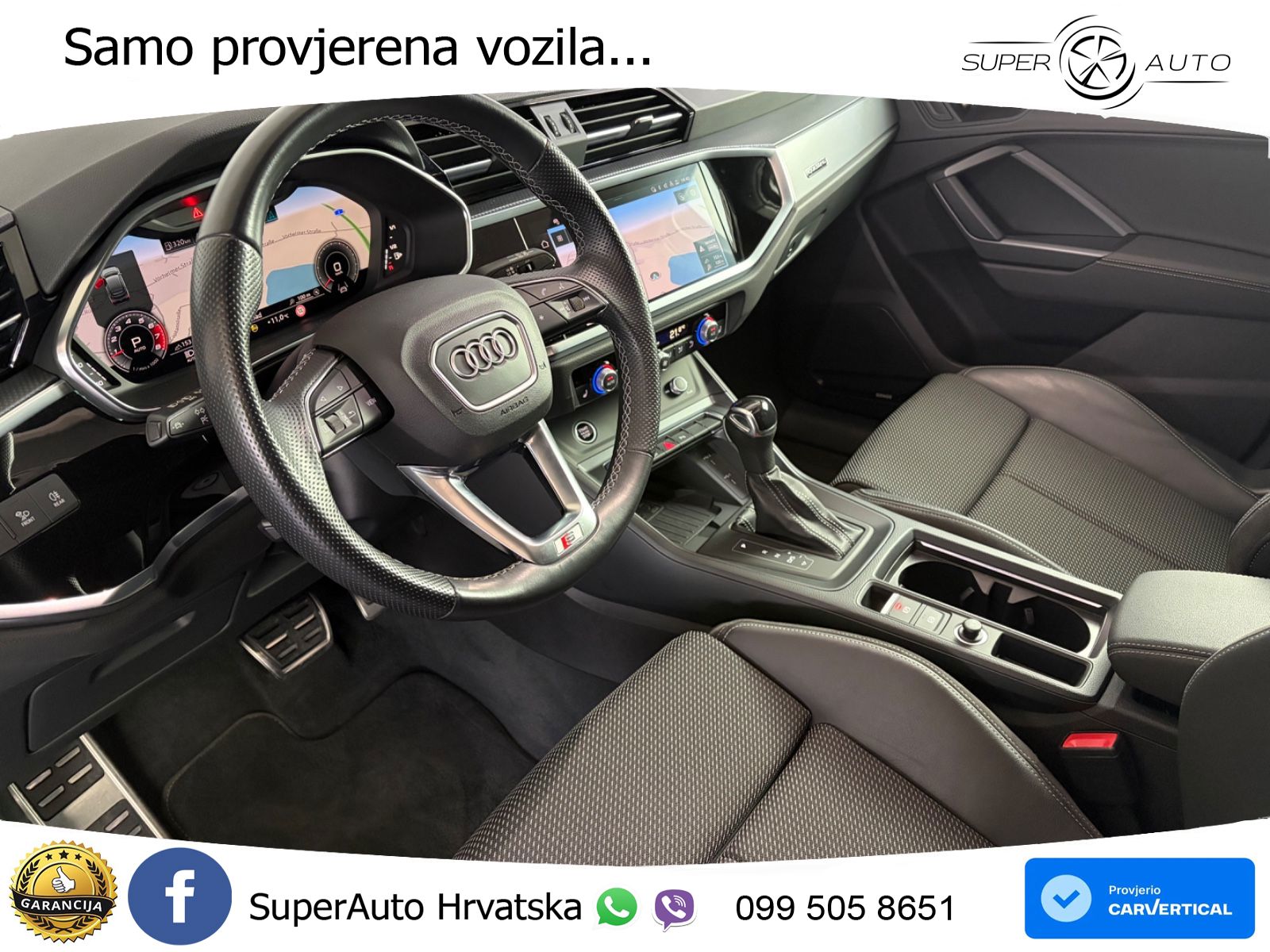 Audi Q3 II Sportback 40 TFSI (190 KS) quattro S tronic S line LED+GR SJED+ACC