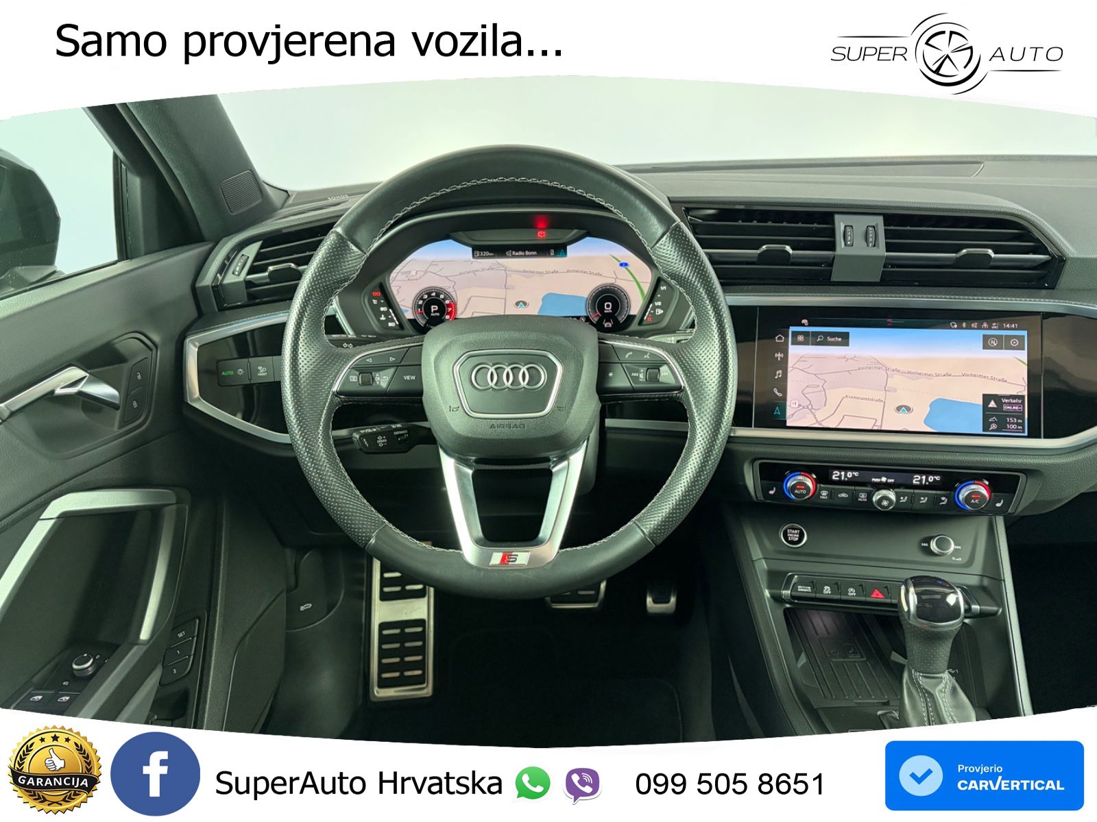 Audi Q3 II Sportback 40 TFSI (190 KS) quattro S tronic S line LED+GR SJED+ACC