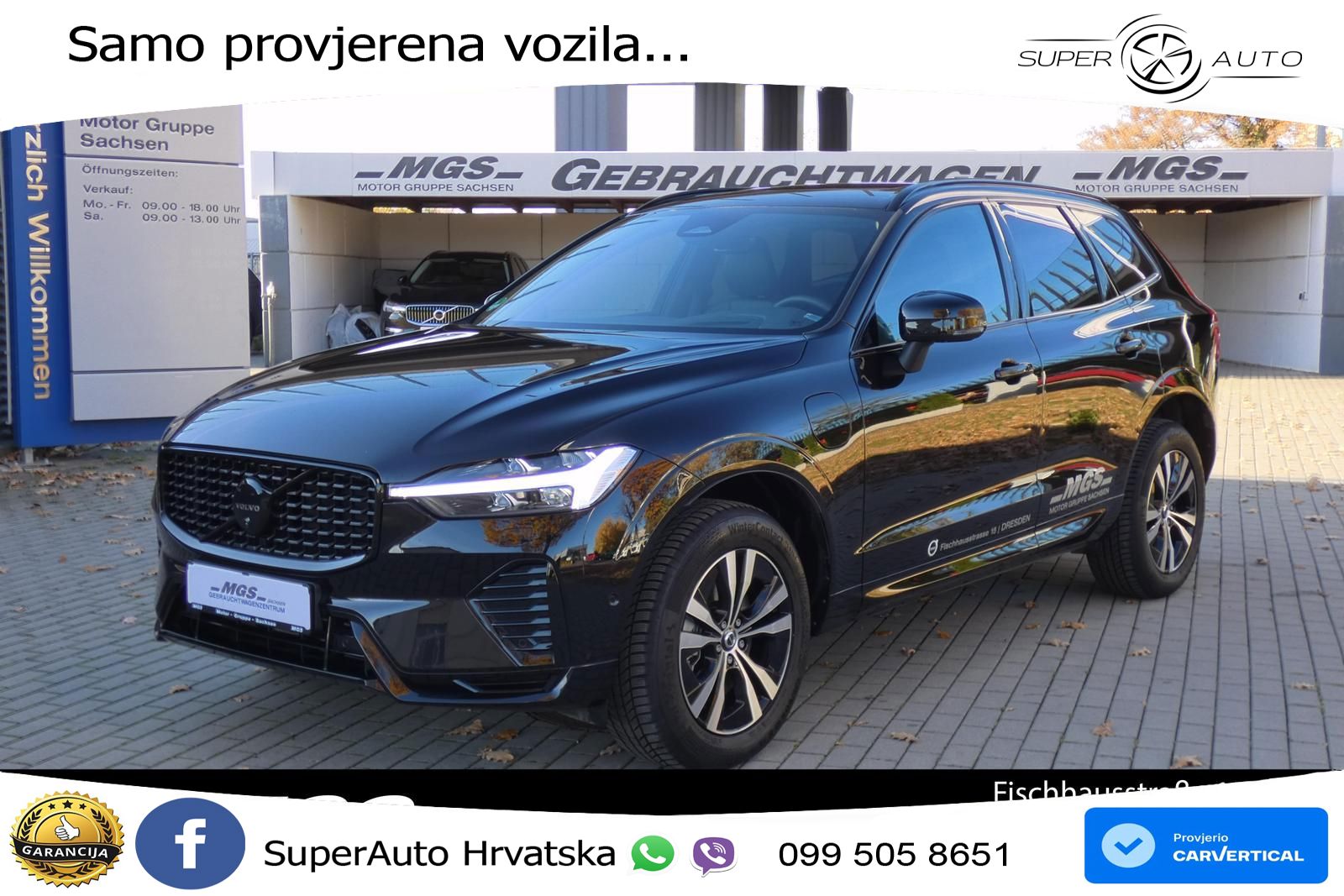 Volvo XC60 T8 AWD Geartronic ZRAČNI+ACC+4xGR SJED+KAM