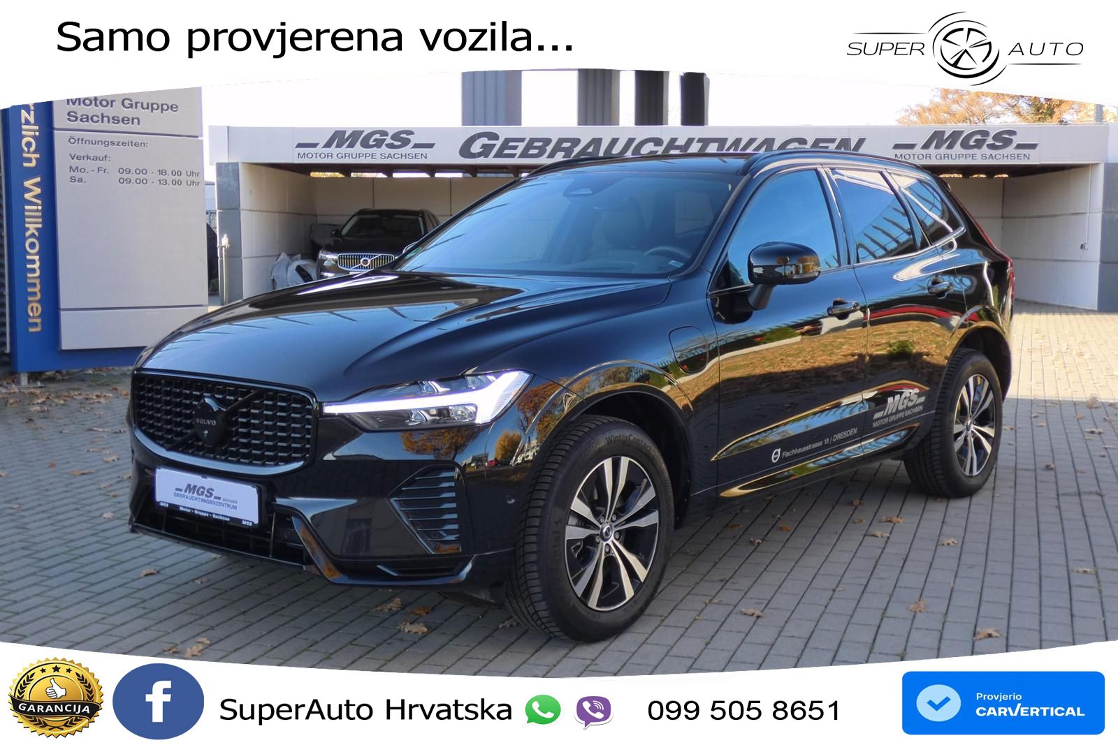 Volvo XC60 T8 AWD Geartronic ZRAČNI+ACC+4xGR SJED+KAM