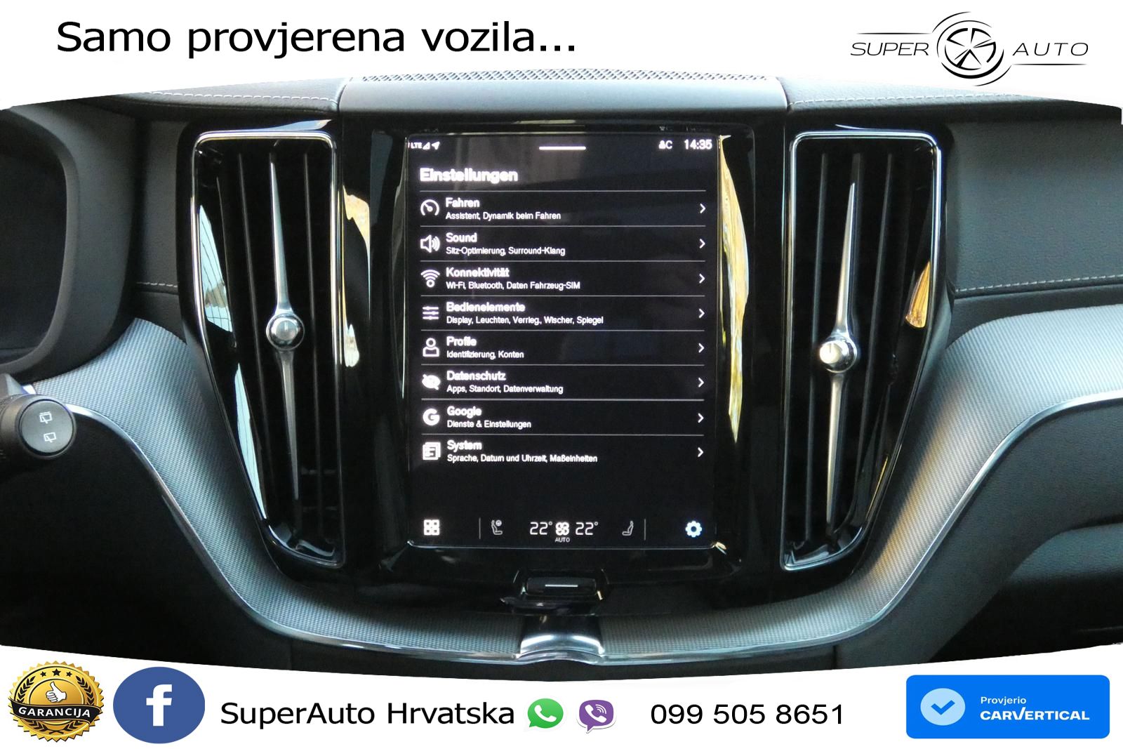 Volvo XC60 T8 AWD Geartronic ZRAČNI+ACC+4xGR SJED+KAM