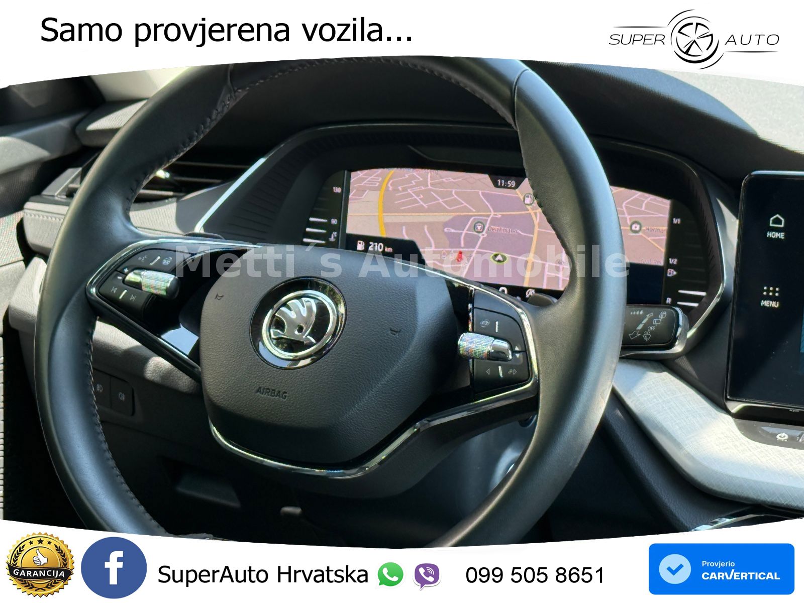 Škoda Octavia Combi 2.0 TDI (150 KS) DSG LED+GR SJED+ACC
