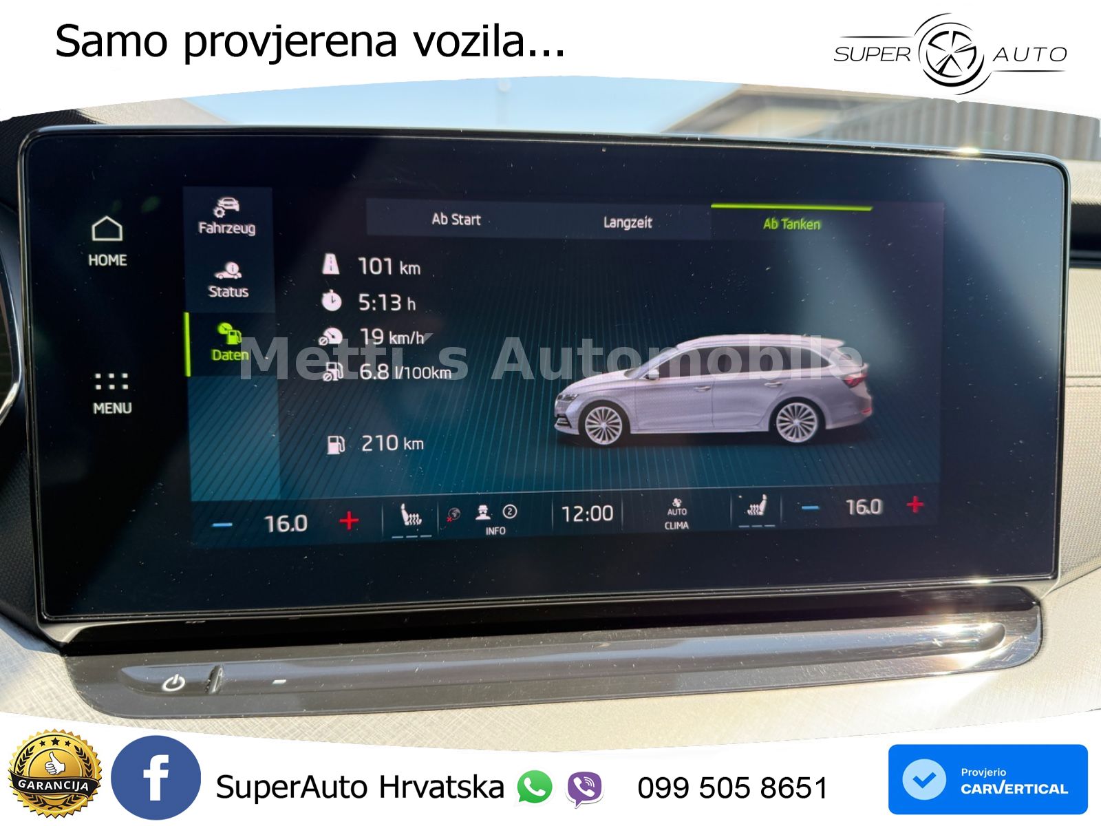 Škoda Octavia Combi 2.0 TDI (150 KS) DSG LED+GR SJED+ACC