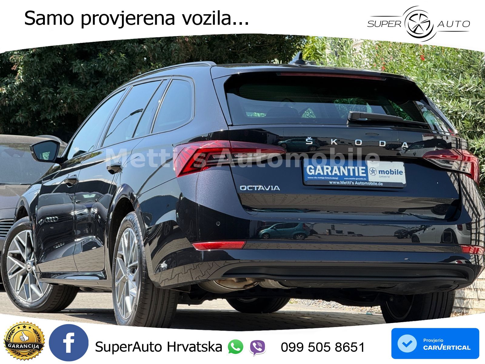Škoda Octavia Combi 2.0 TDI (150 KS) DSG LED+GR SJED+ACC