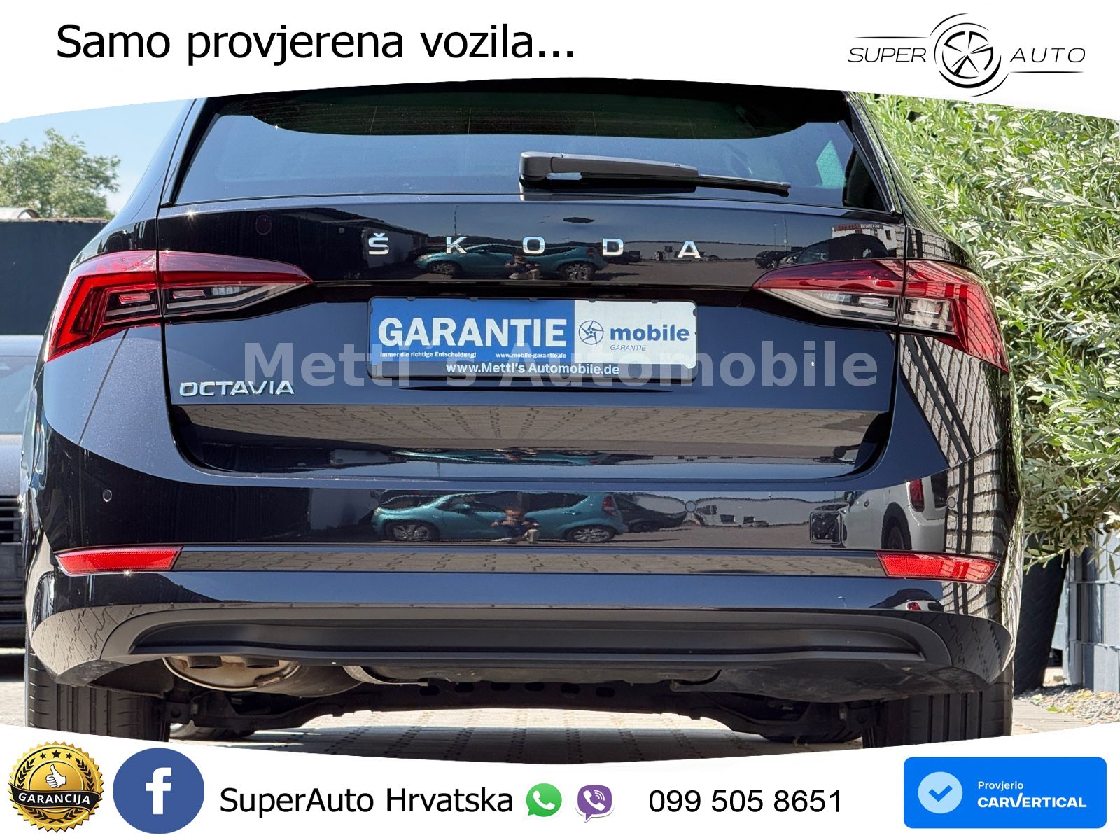 Škoda Octavia Combi 2.0 TDI (150 KS) DSG LED+GR SJED+ACC