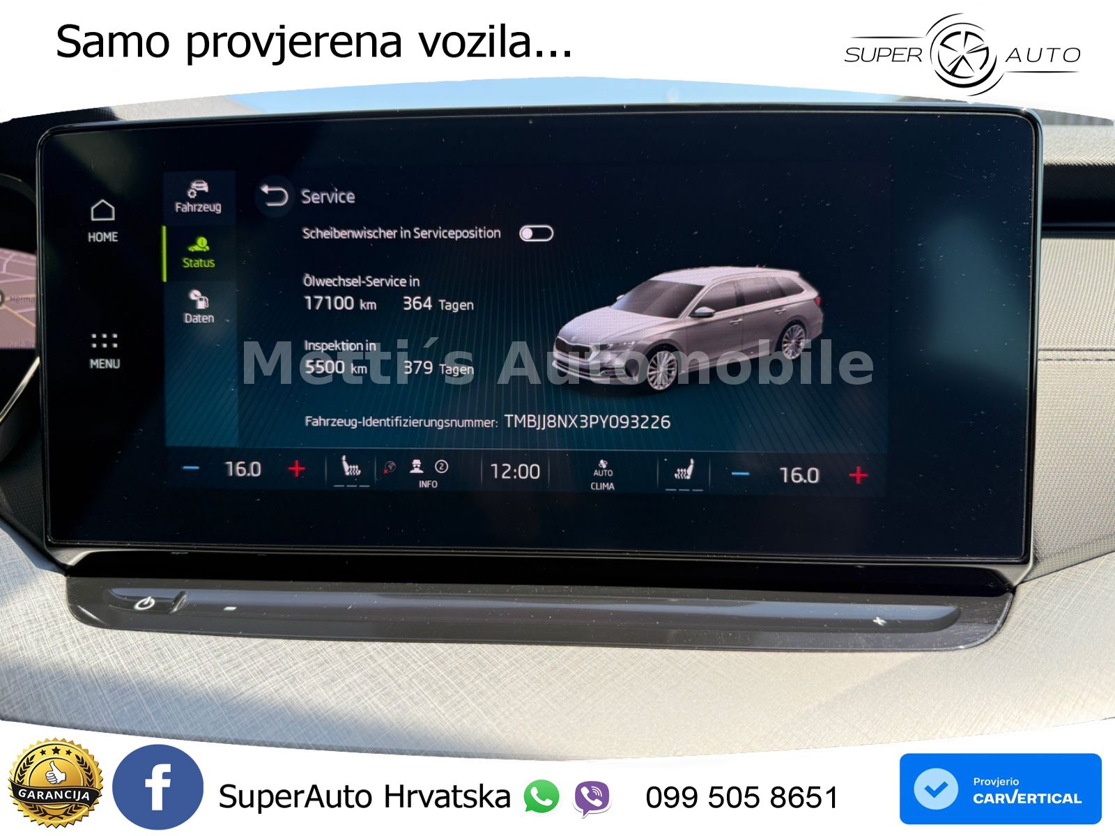 Škoda Octavia Combi 2.0 TDI (150 KS) DSG LED+GR SJED+ACC