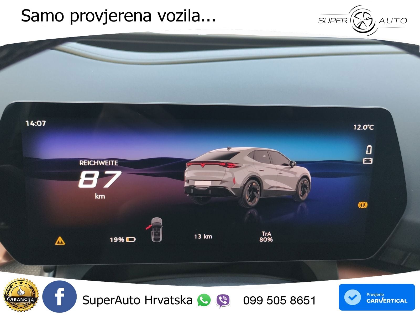 Cupra Tavascan 82 kWh (340 KS)  4WD VZ LED+ACC