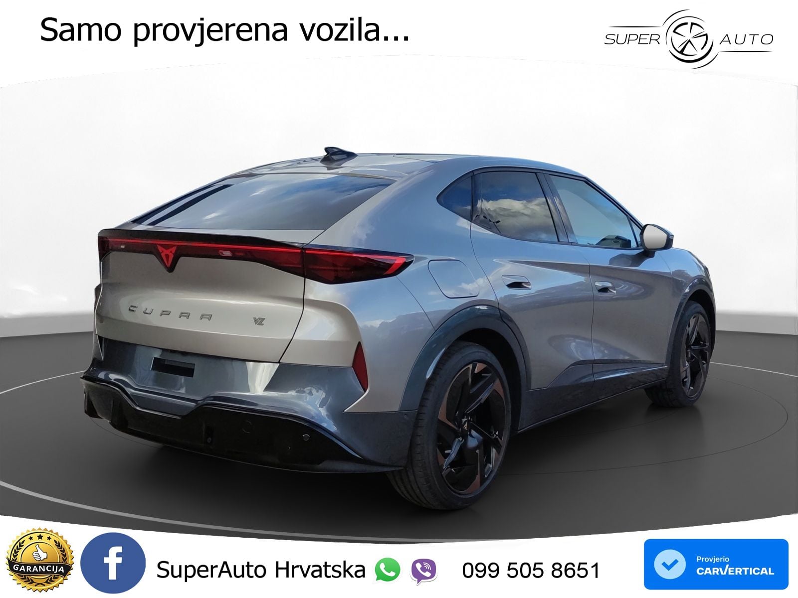 Cupra Tavascan 82 kWh (340 KS)  4WD VZ LED+ACC