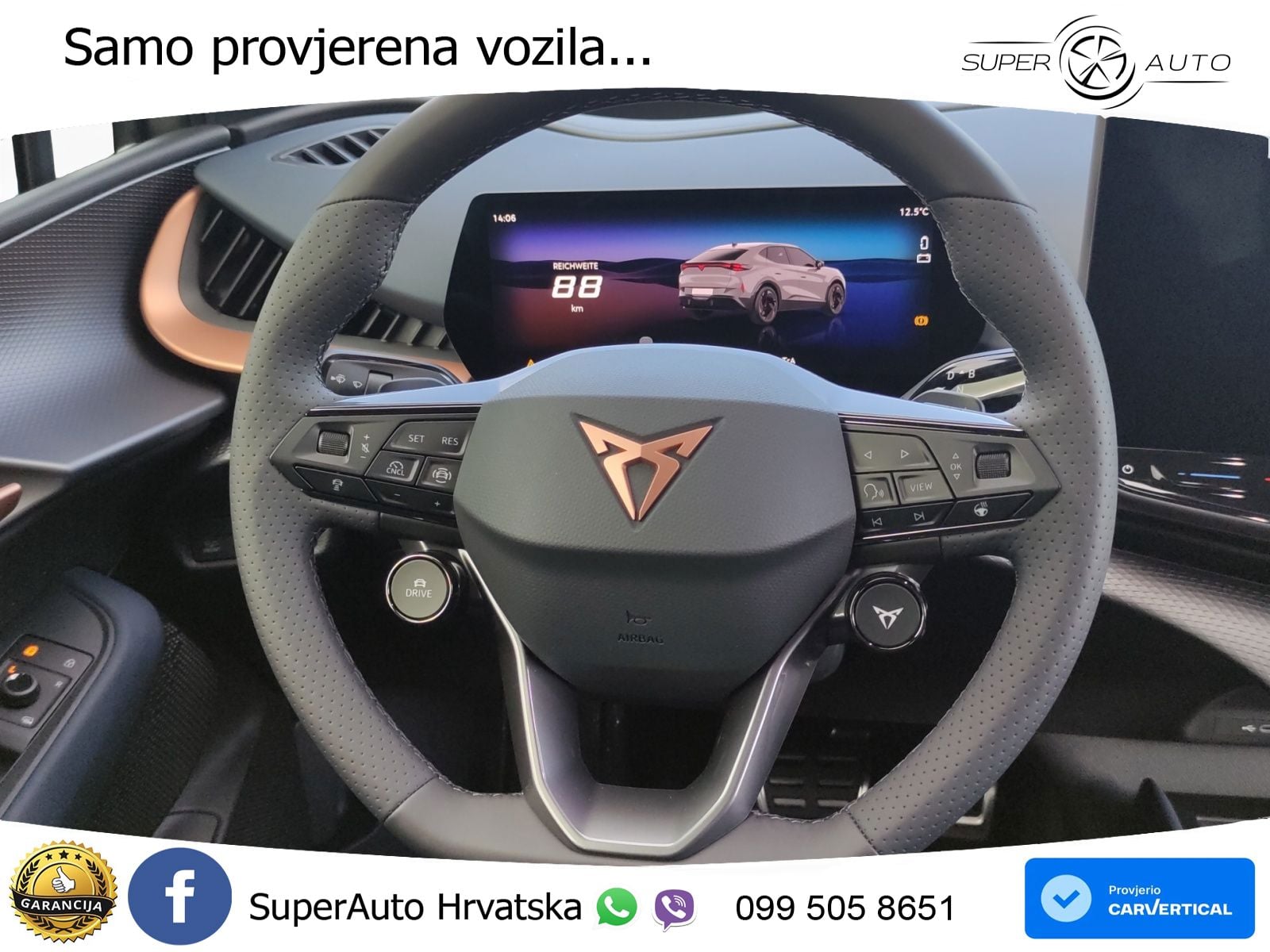 Cupra Tavascan 82 kWh (340 KS)  4WD VZ LED+ACC