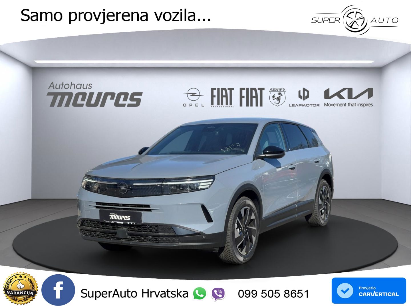 Opel Grandland 1.2 Turbo (145 KS) Hybrid eDCT GS
