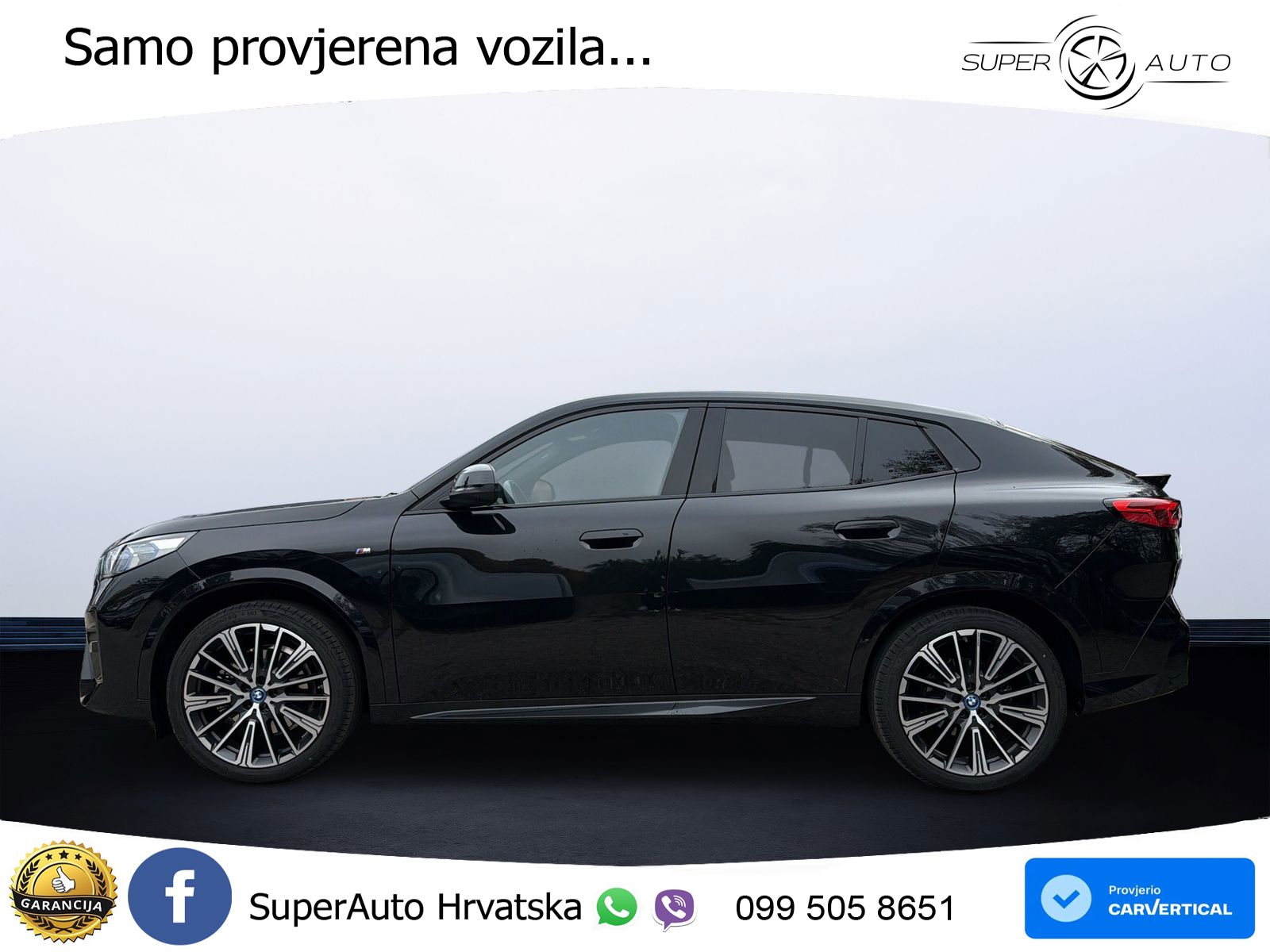 BMW iX2 66.5 kWh (313 KS) xDrive30 M Sport LED+GR SJED+ACC