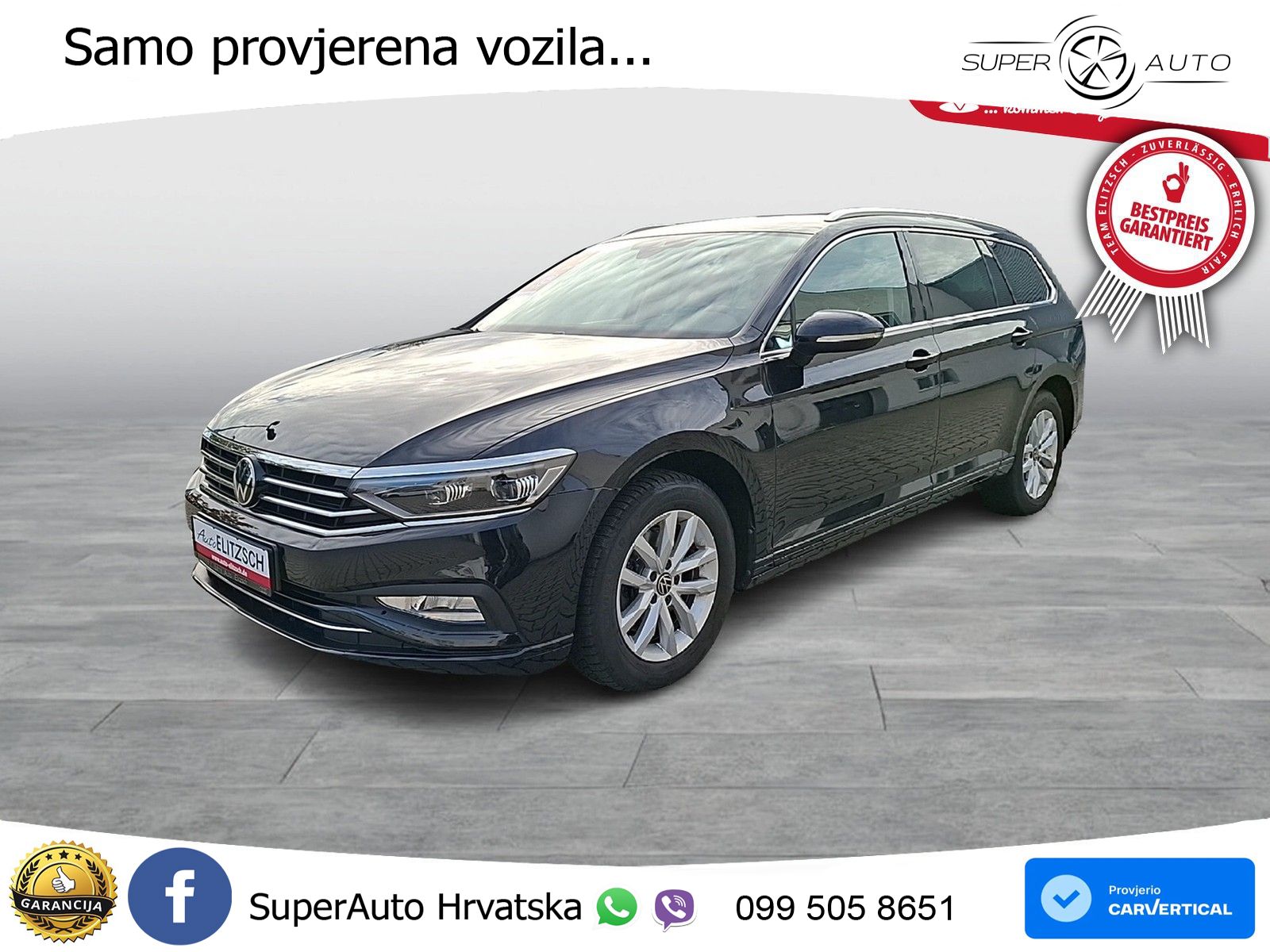 Volkswagen Passat Variant 2.0 TDI (150 KS) Business MATRIX+GR SJED+KAM