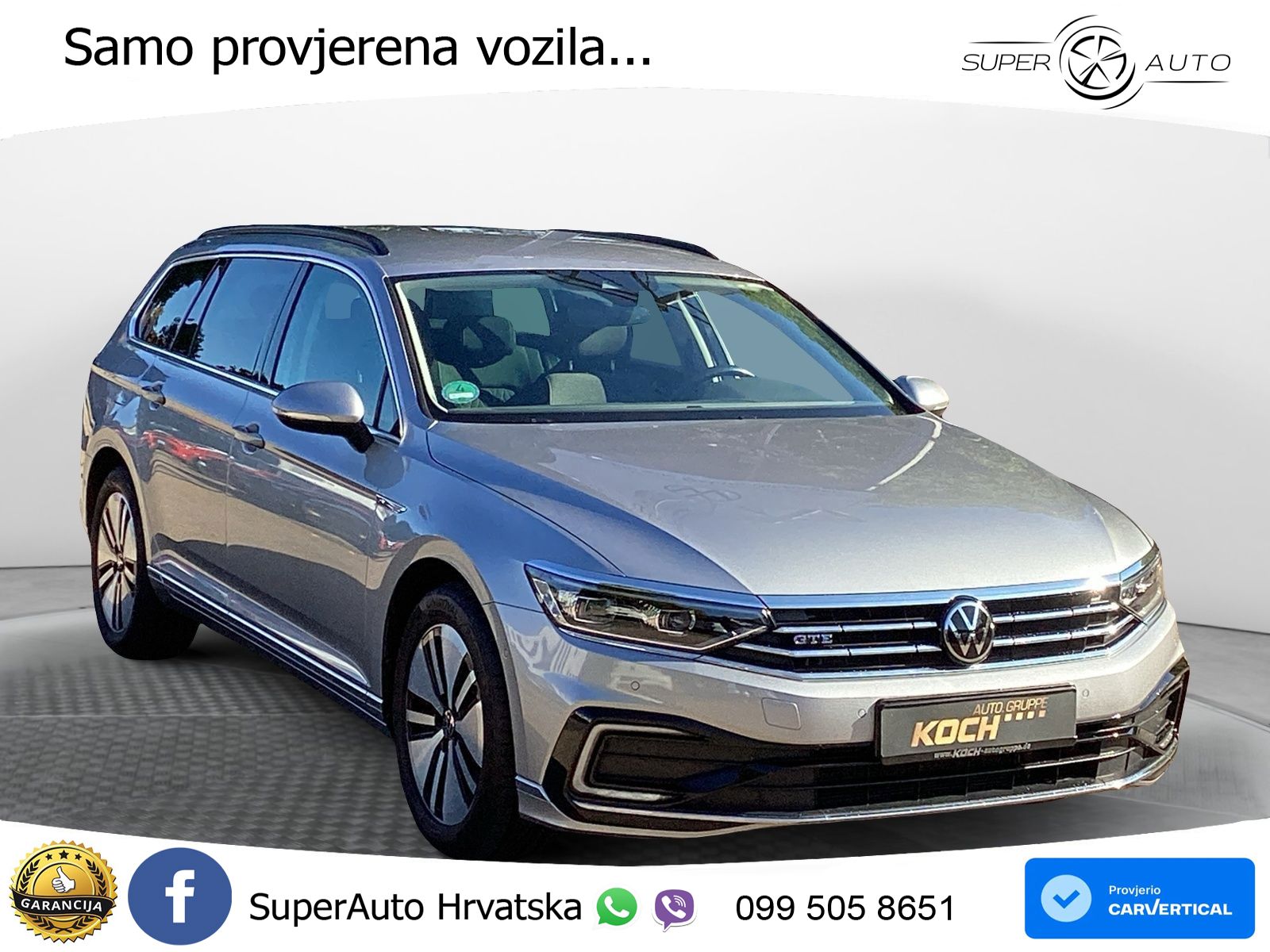 Volkswagen Passat Variant GTE 1.4 TSI (218 KS) DSG LED+GR SJED+ACC