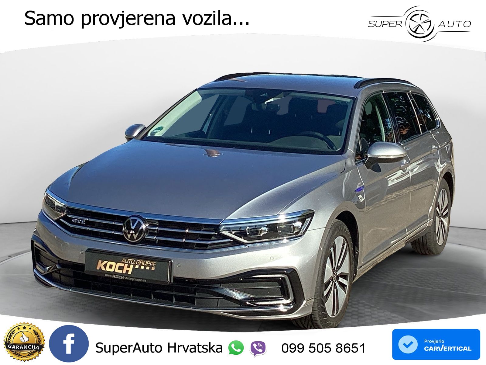 Volkswagen Passat Variant GTE 1.4 TSI (218 KS) DSG LED+GR SJED+ACC