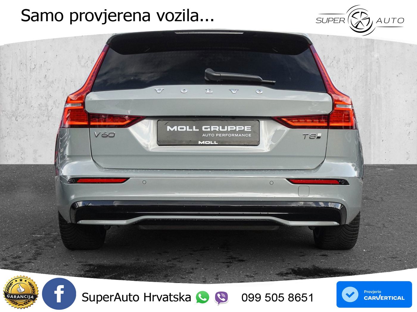 Volvo V60 2.0 T8 AWD Geartronic LED+GR SJED+ACC