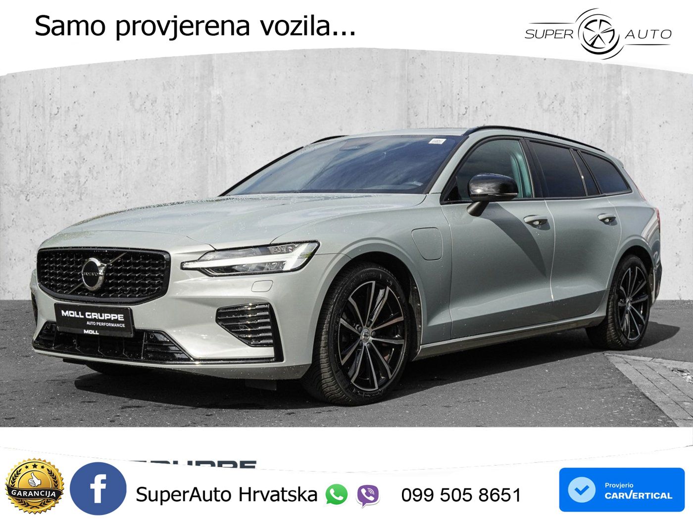Volvo V60 2.0 T8 AWD Geartronic LED+GR SJED+ACC