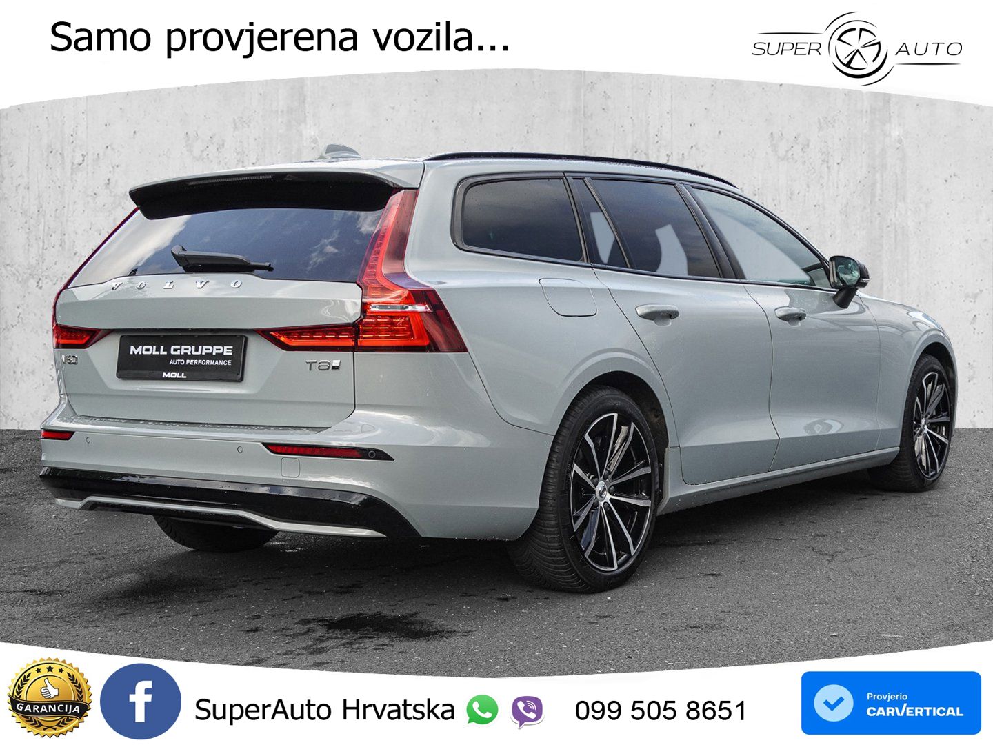 Volvo V60 2.0 T8 AWD Geartronic LED+GR SJED+ACC