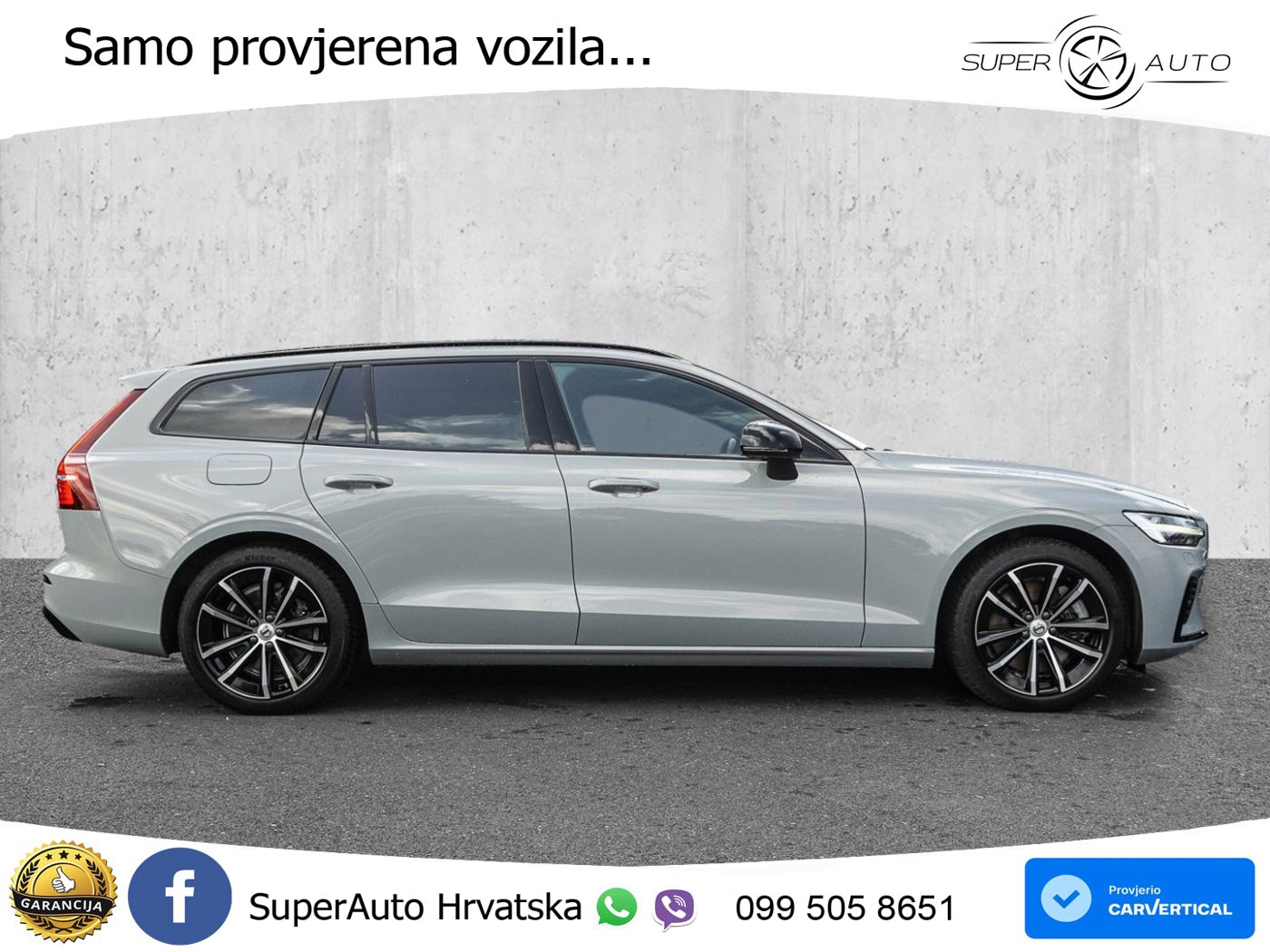 Volvo V60 2.0 T8 AWD Geartronic LED+GR SJED+ACC