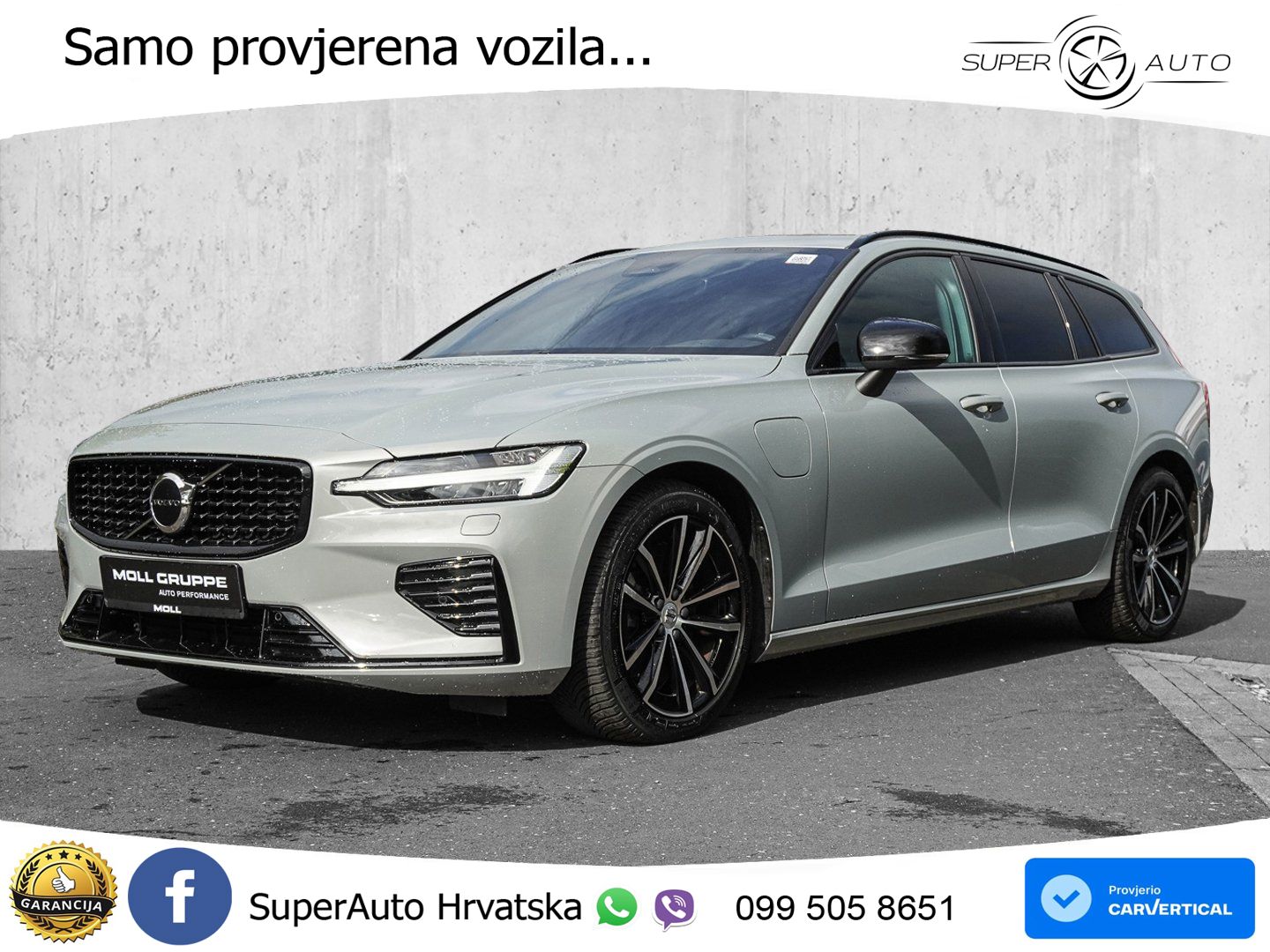 Volvo V60 2.0 T8 AWD Geartronic LED+GR SJED+ACC