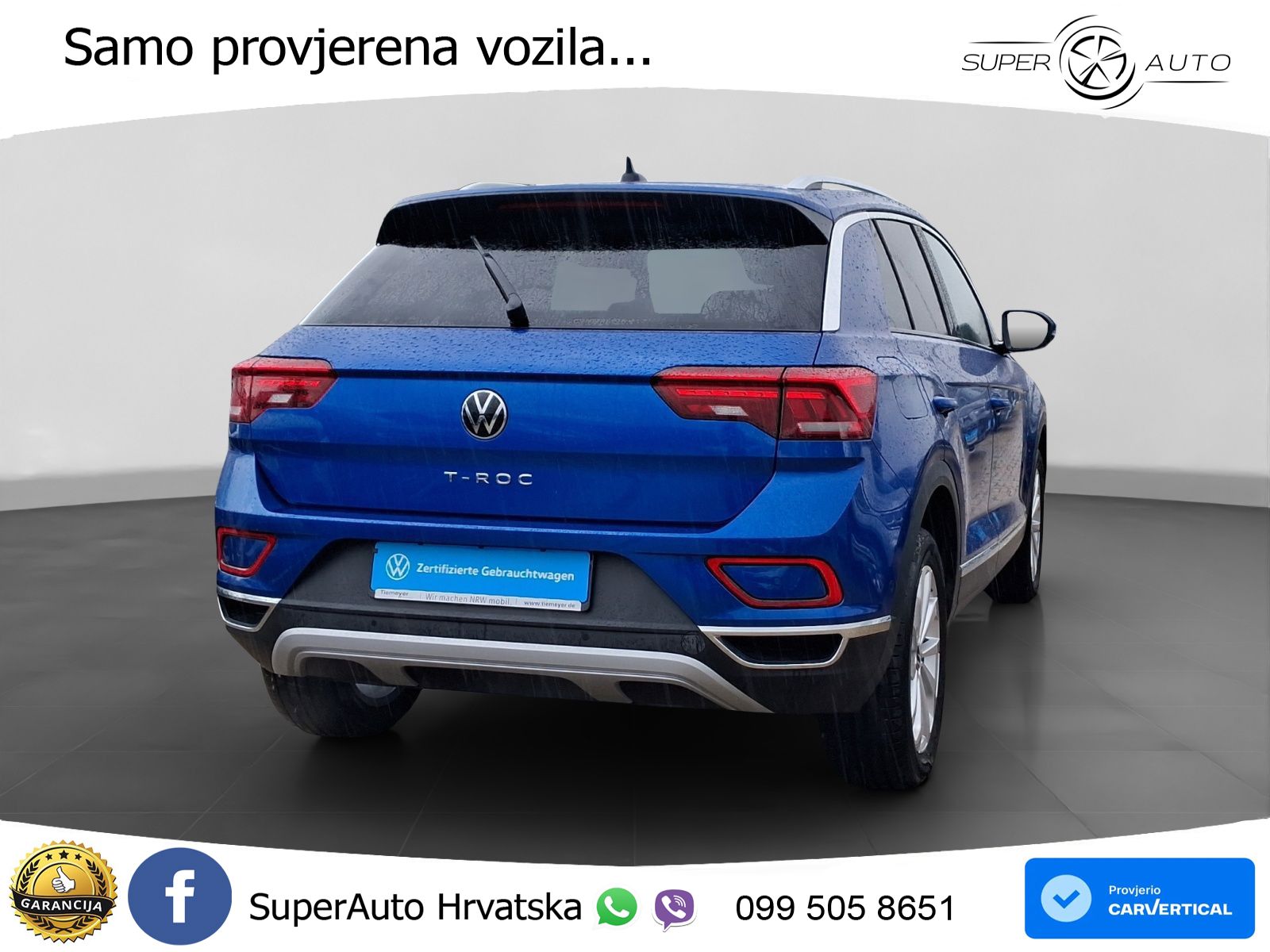 Volkswagen T-Roc I 1.5 TSI (150 KS) LED+GR SJED+ACC