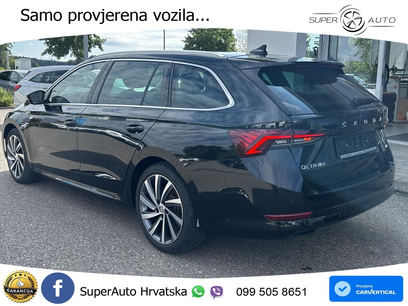 Škoda Octavia Combi 2.0 TDI (150 KS) 4x4 DSG LED+GR SJED+ACC