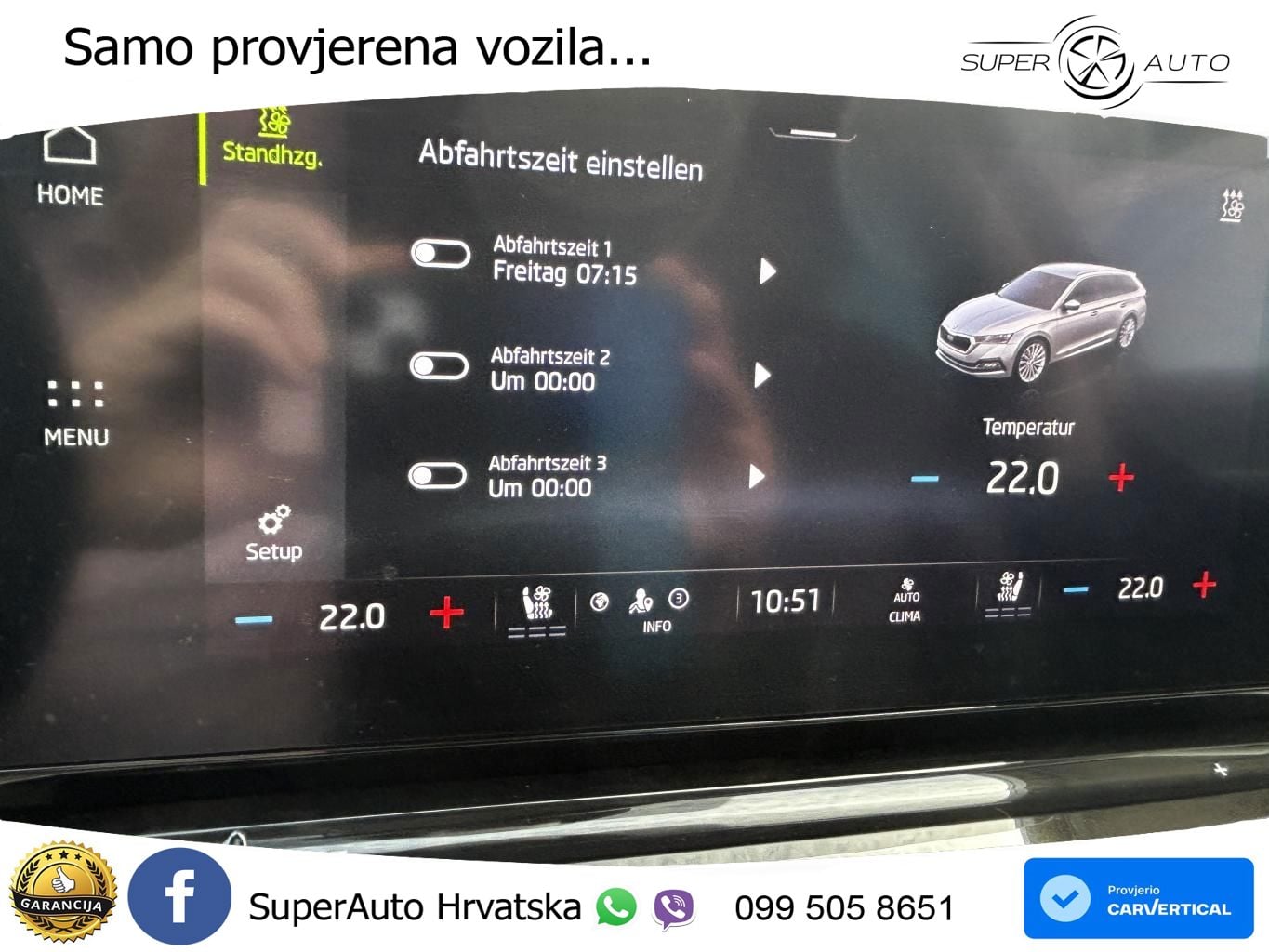 Škoda Octavia Combi 2.0 TDI (150 KS) 4x4 DSG LED+GR SJED+ACC