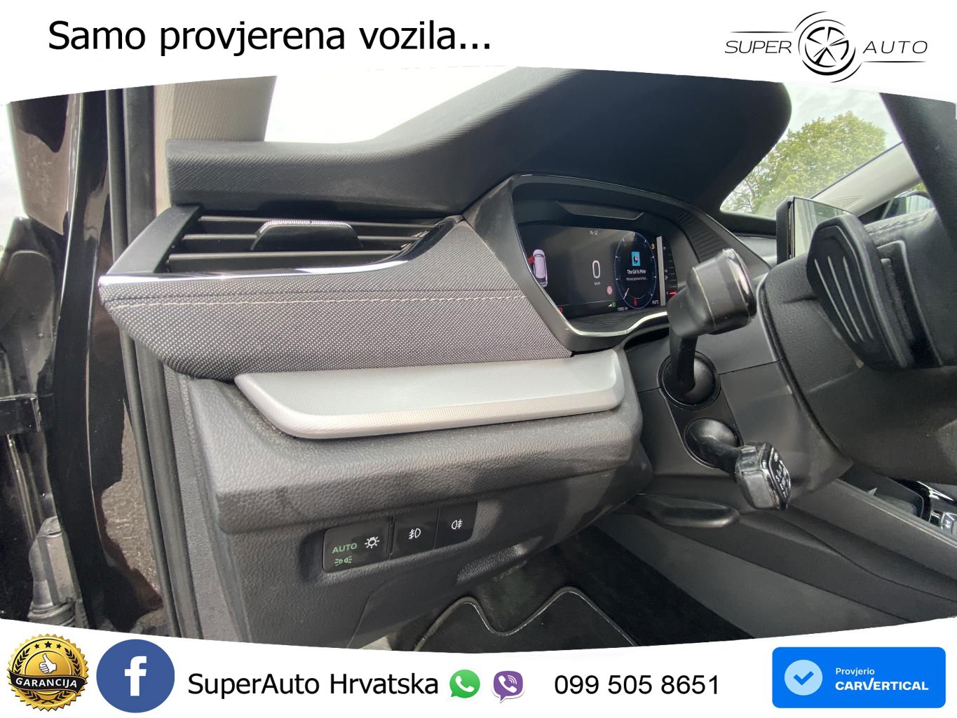 Škoda Octavia Combi 2.0 TDI (150 KS) 4x4 DSG LED+GR SJED+ACC
