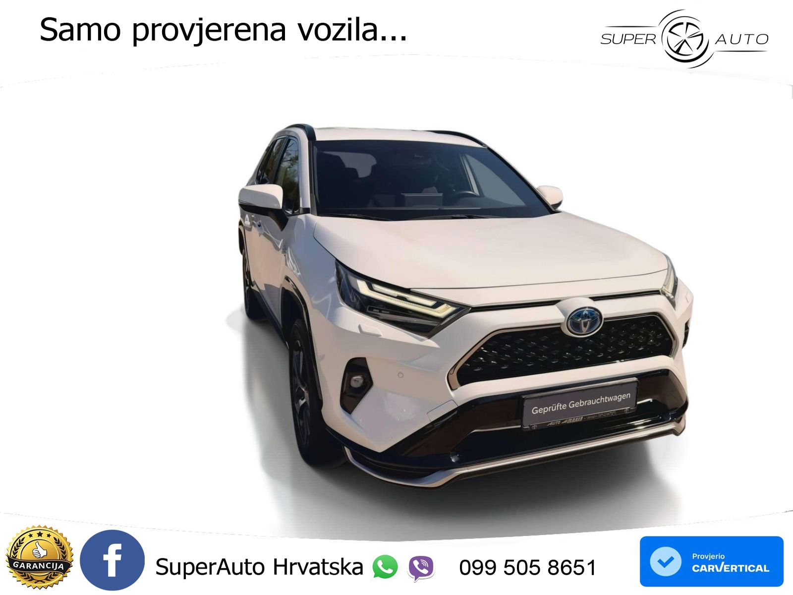 Toyota RAV4 2.5 D-4S (306 KS) Hybrid AWD-i e-CVT LED+GR SJED+ACC