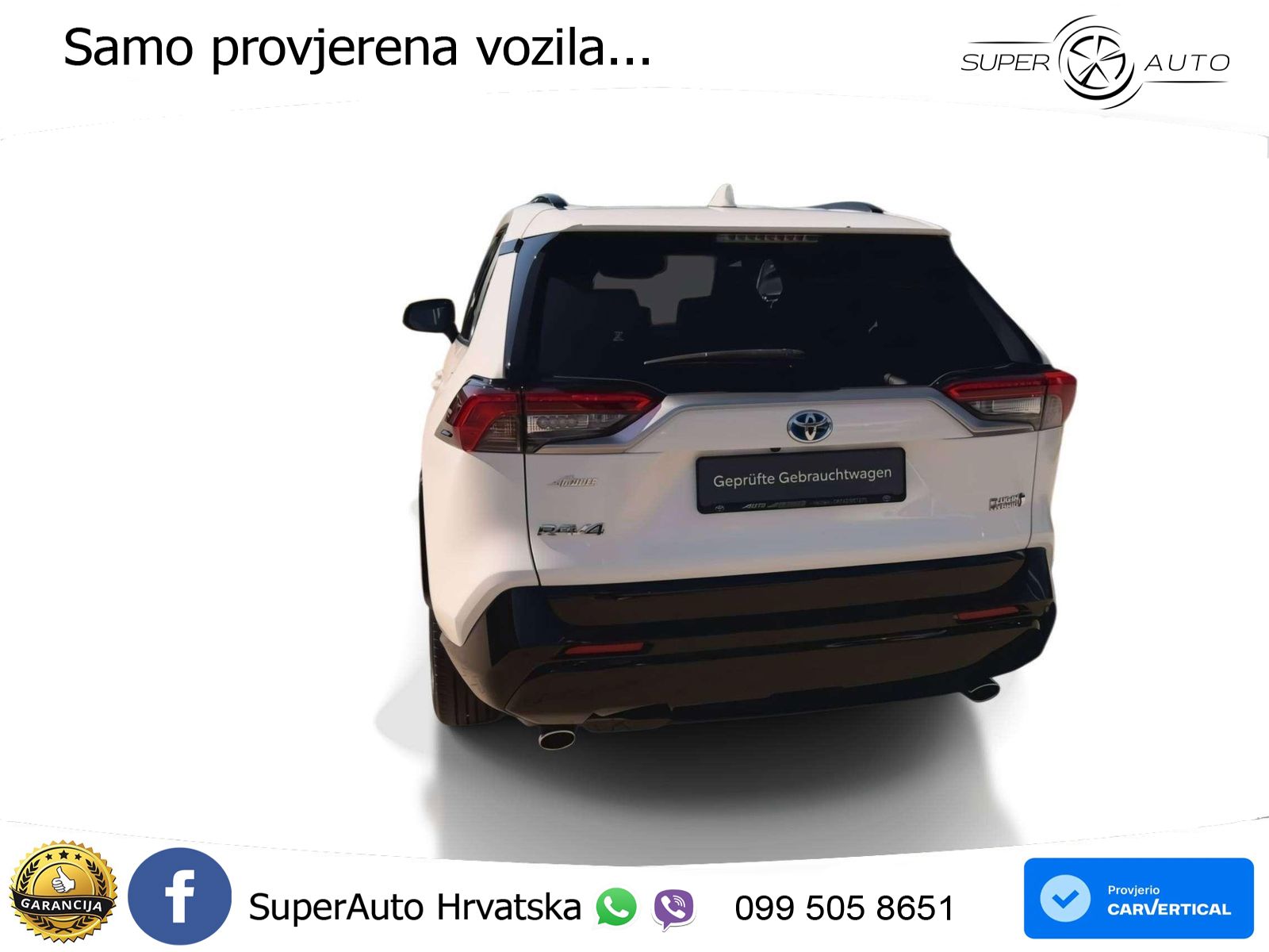 Toyota RAV4 2.5 D-4S (306 KS) Hybrid AWD-i e-CVT LED+GR SJED+ACC