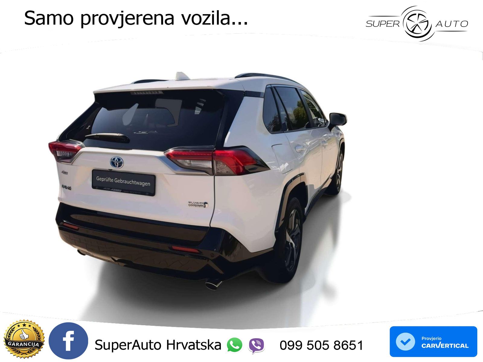 Toyota RAV4 2.5 D-4S (306 KS) Hybrid AWD-i e-CVT LED+GR SJED+ACC