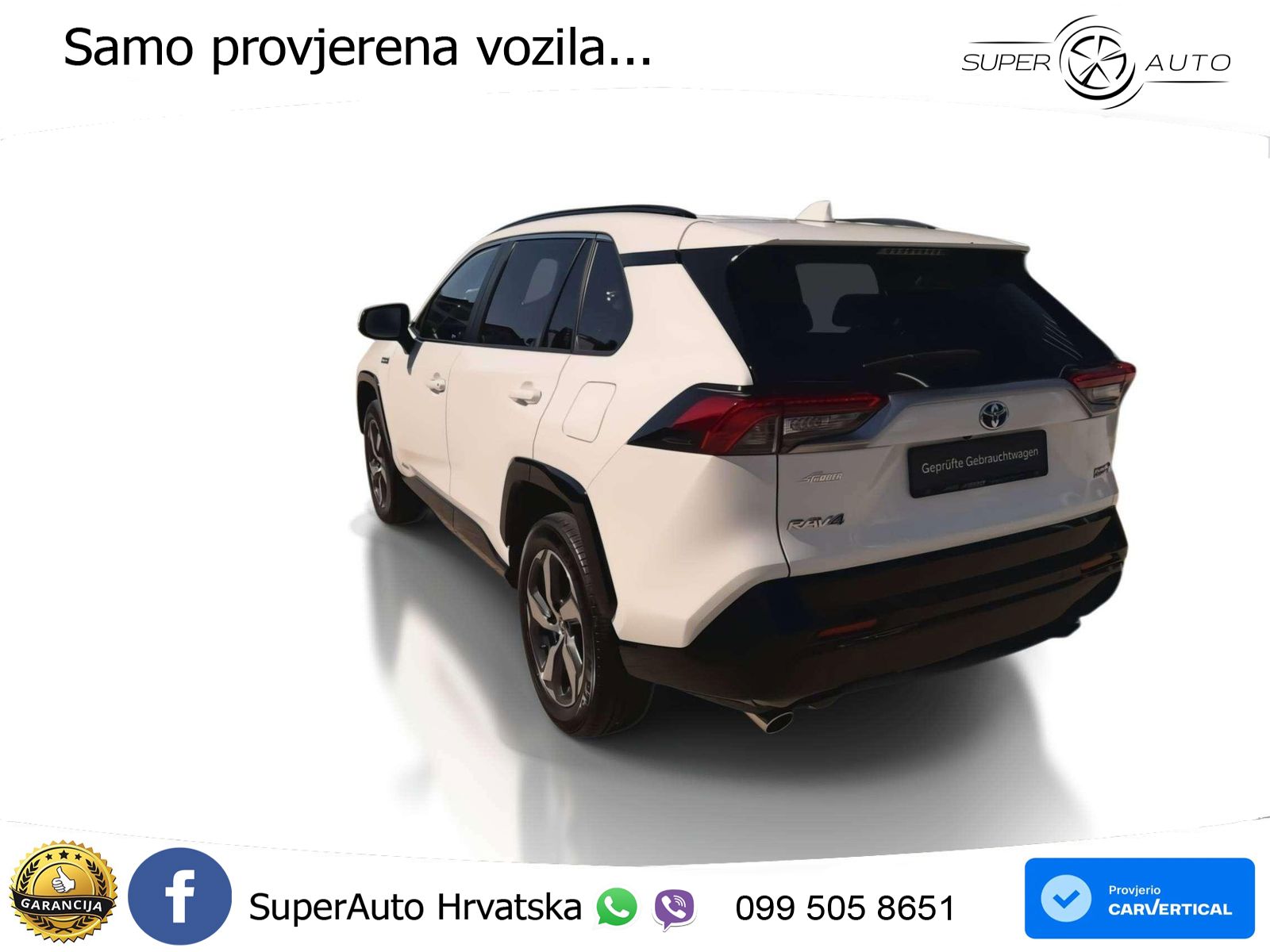 Toyota RAV4 2.5 D-4S (306 KS) Hybrid AWD-i e-CVT LED+GR SJED+ACC